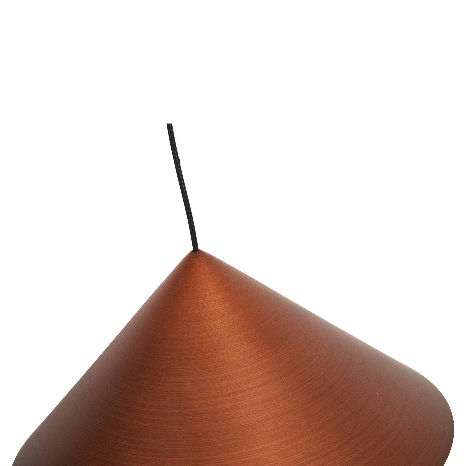 CONO * LED Pendant LED 10W - Copper - 24 CM - Dimmable TRIAC