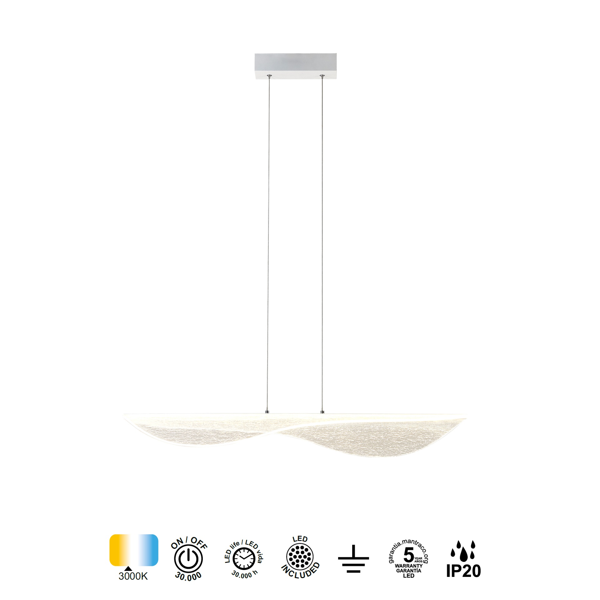 Bianca · Luminaires de plafond · Blanc