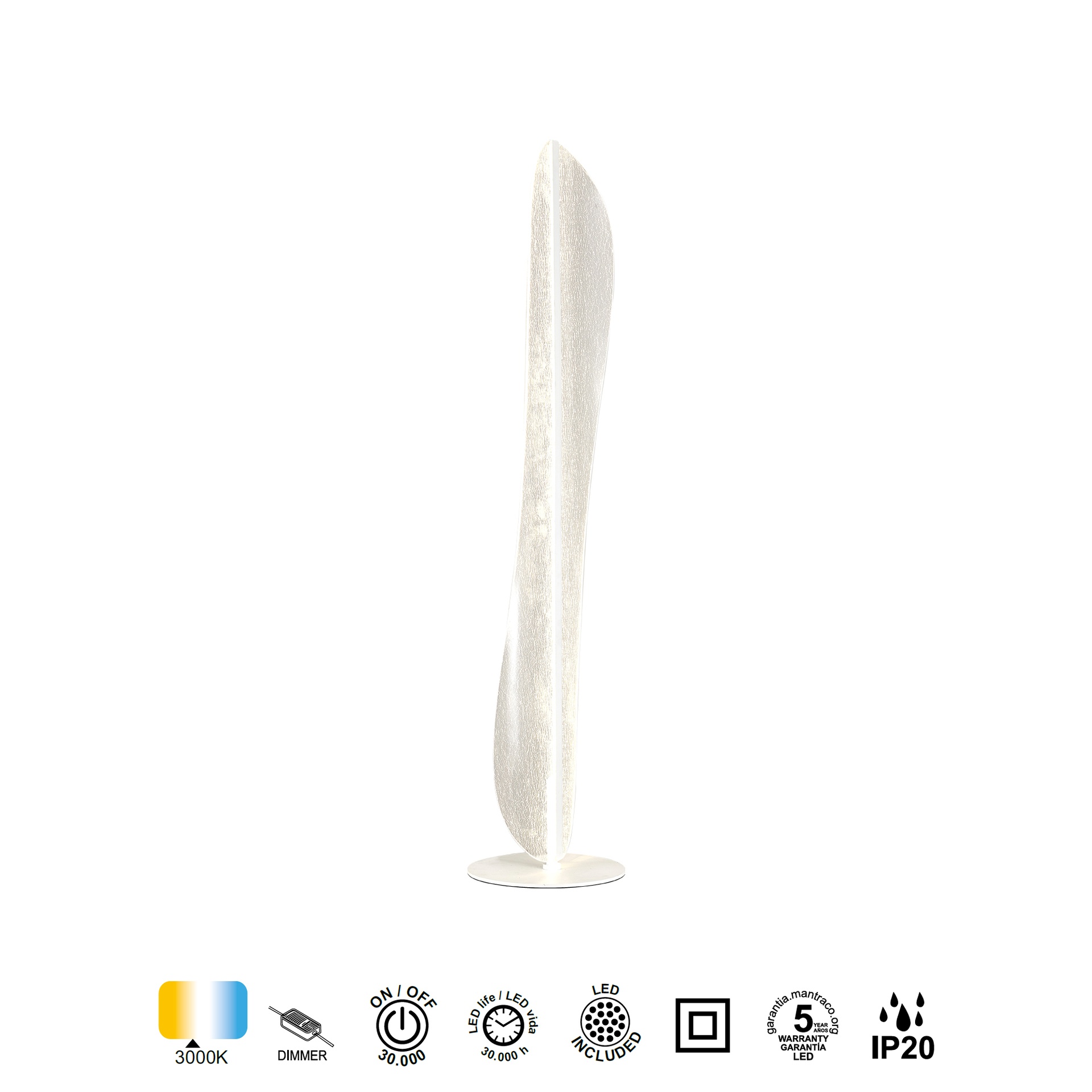 ***DES*** BIANCA * PIANTANA LED