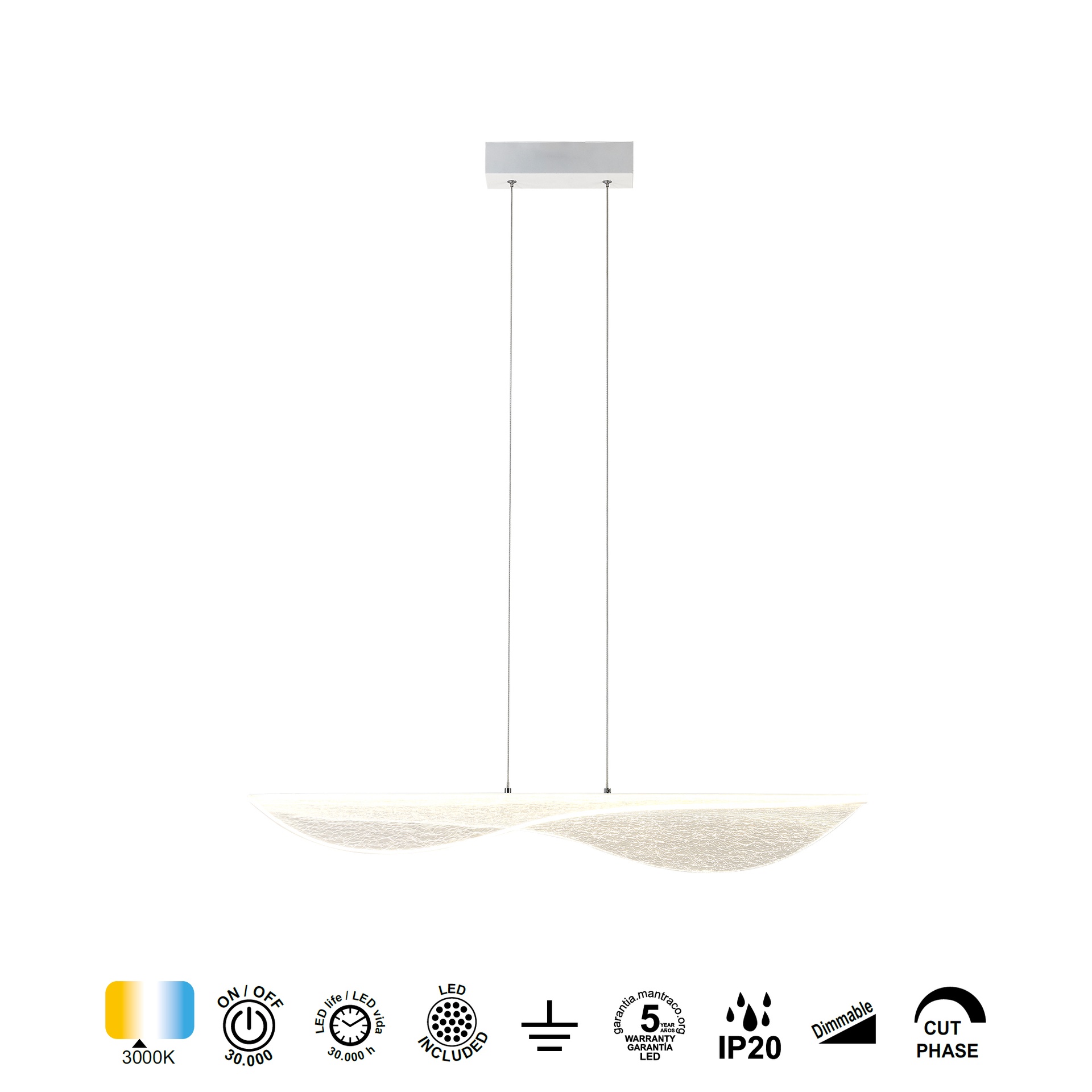 Bianca · Luminaires de plafond · Blanc