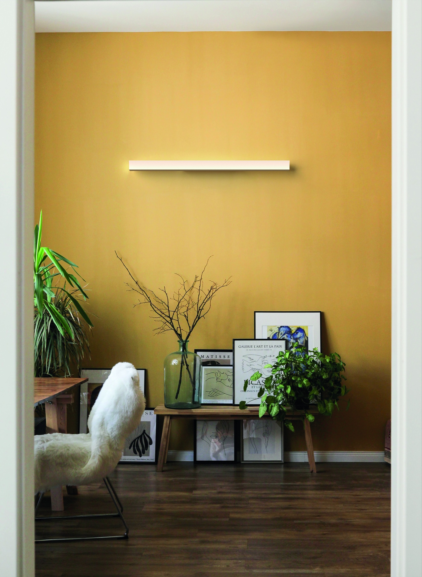 HANOK * APPLIQUE LED 38W 3000K 110º BIANCA