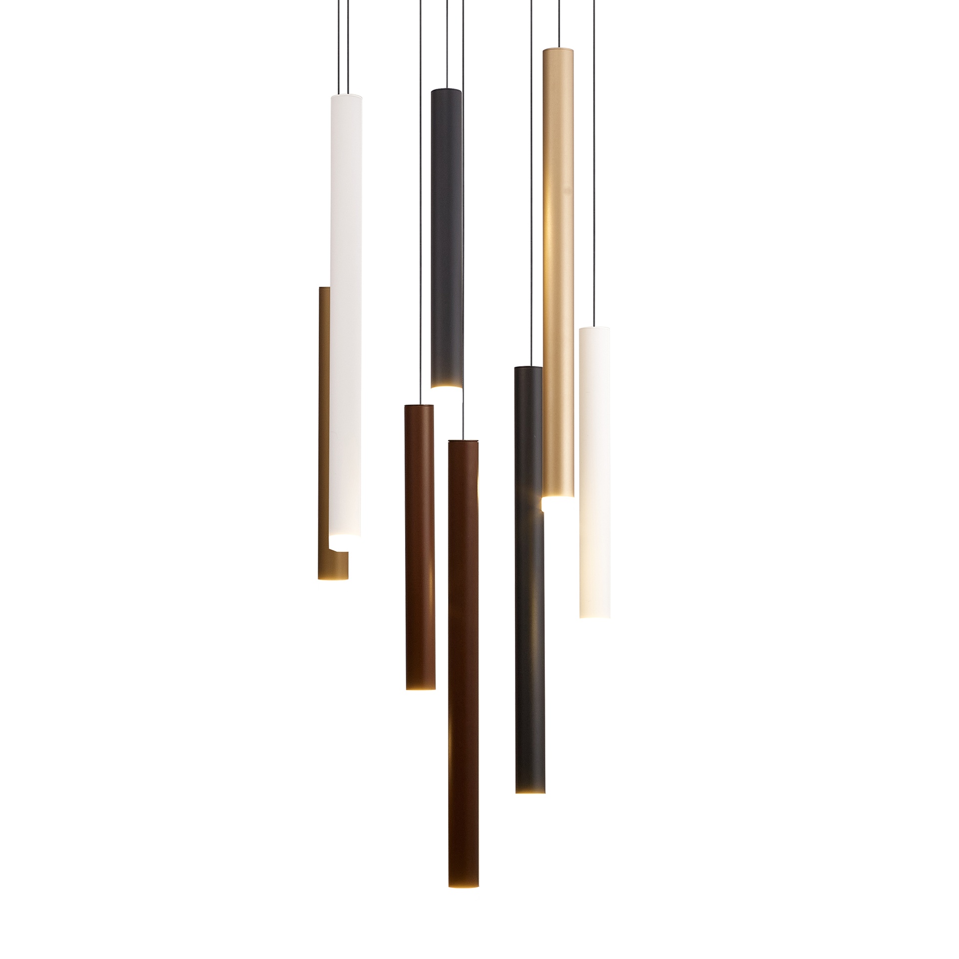 Cala · Luminarias de techo · Blanco / Negro / Oro / Corten