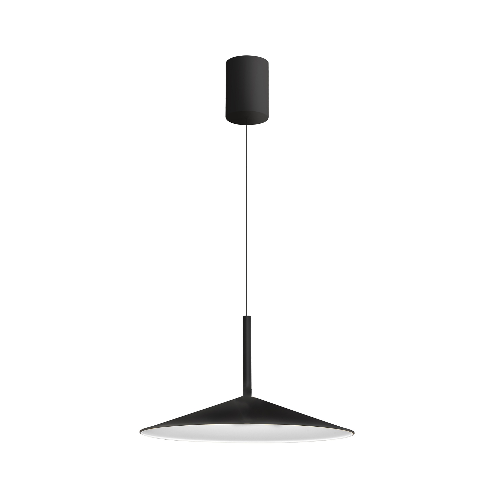 CALICE * SOSPESO GRANDE LED 1L - NERO Y BIANCO