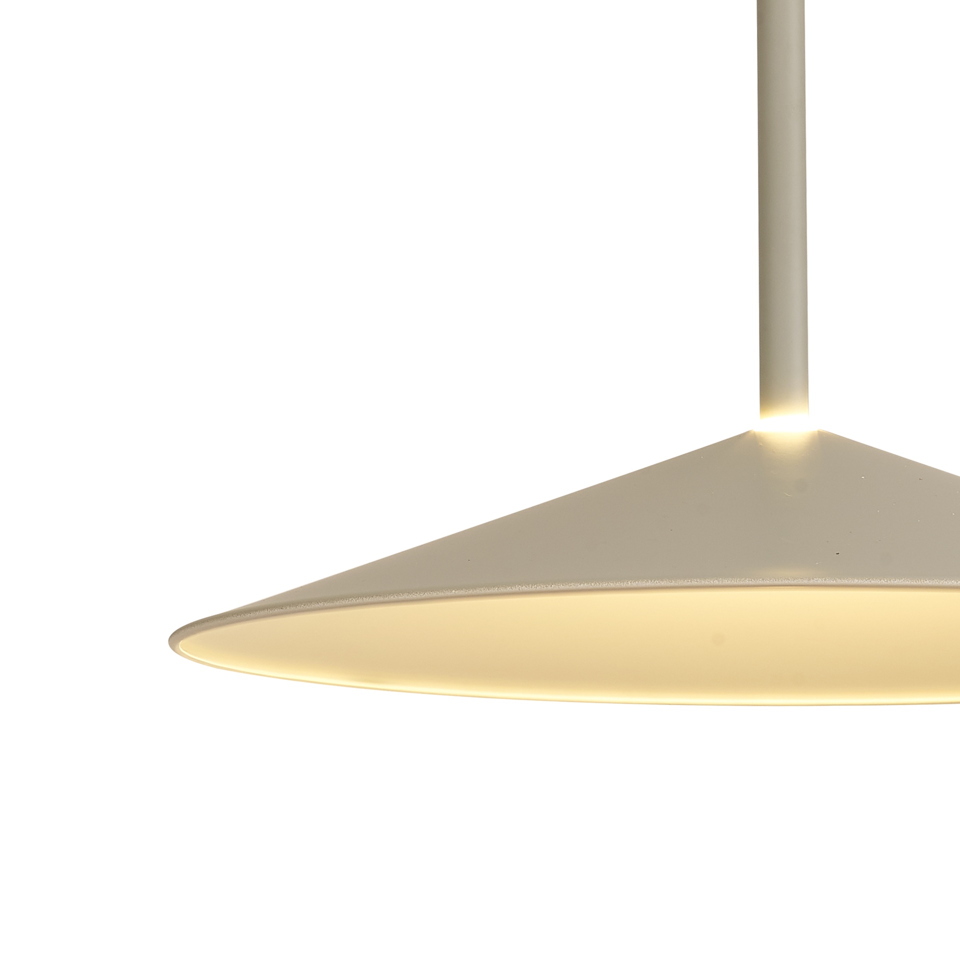 CALICE * PENDANT (LARGE)  LED 1L - ASH