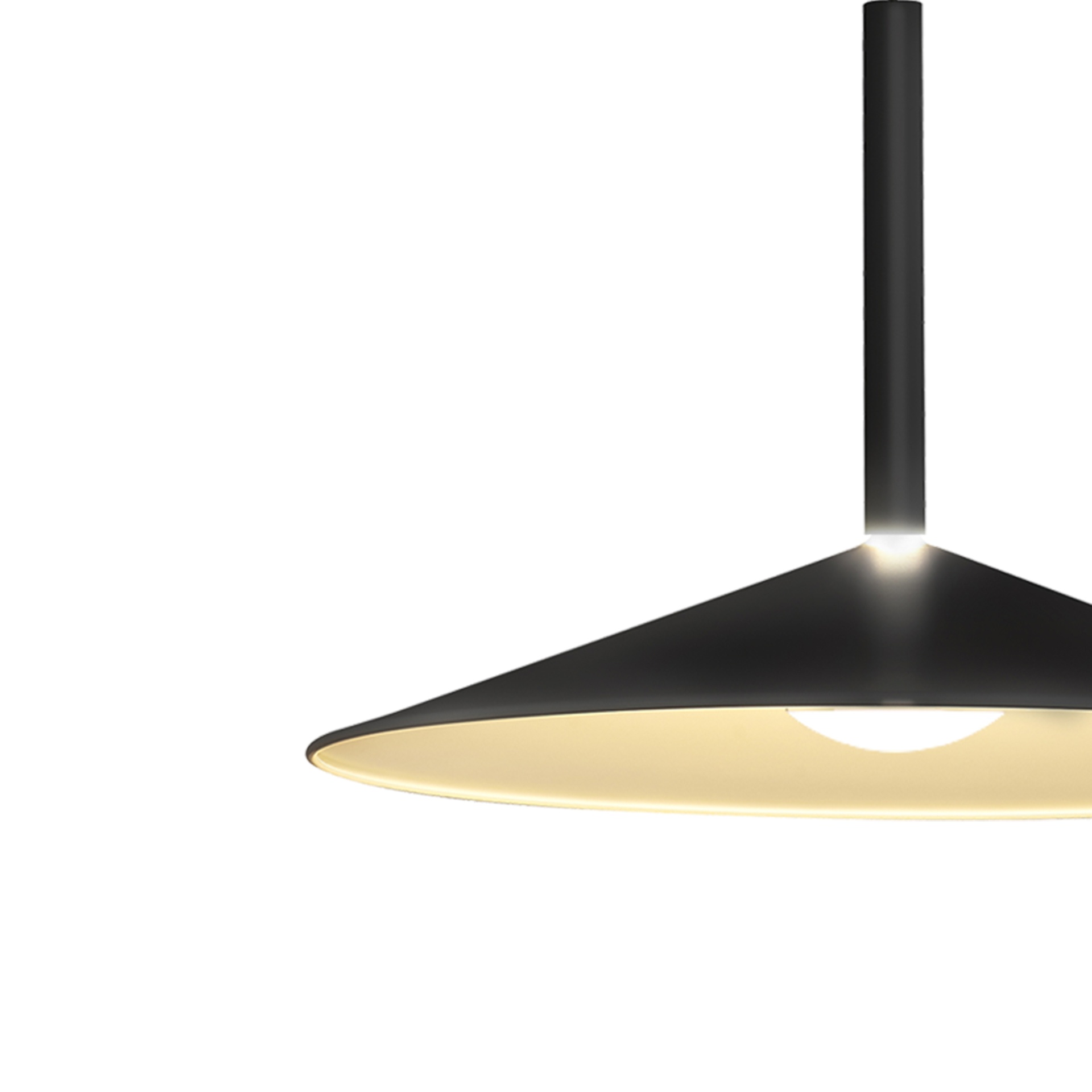 CALICE * SOSPESO PICCOLO LED 1L - NERO Y BIANCO