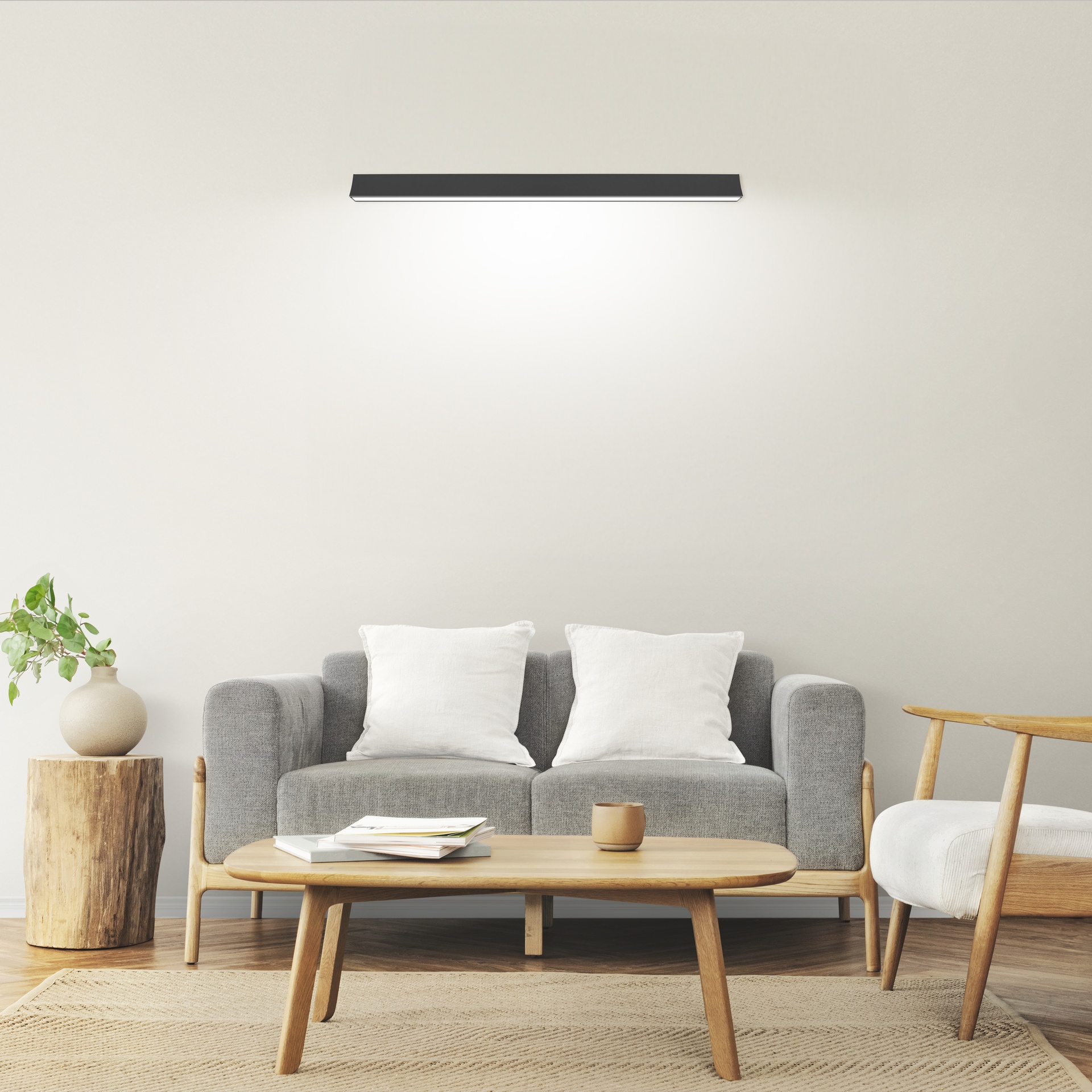 HANOK * APPLIQUE LED 38W 4000K 110º NERO
