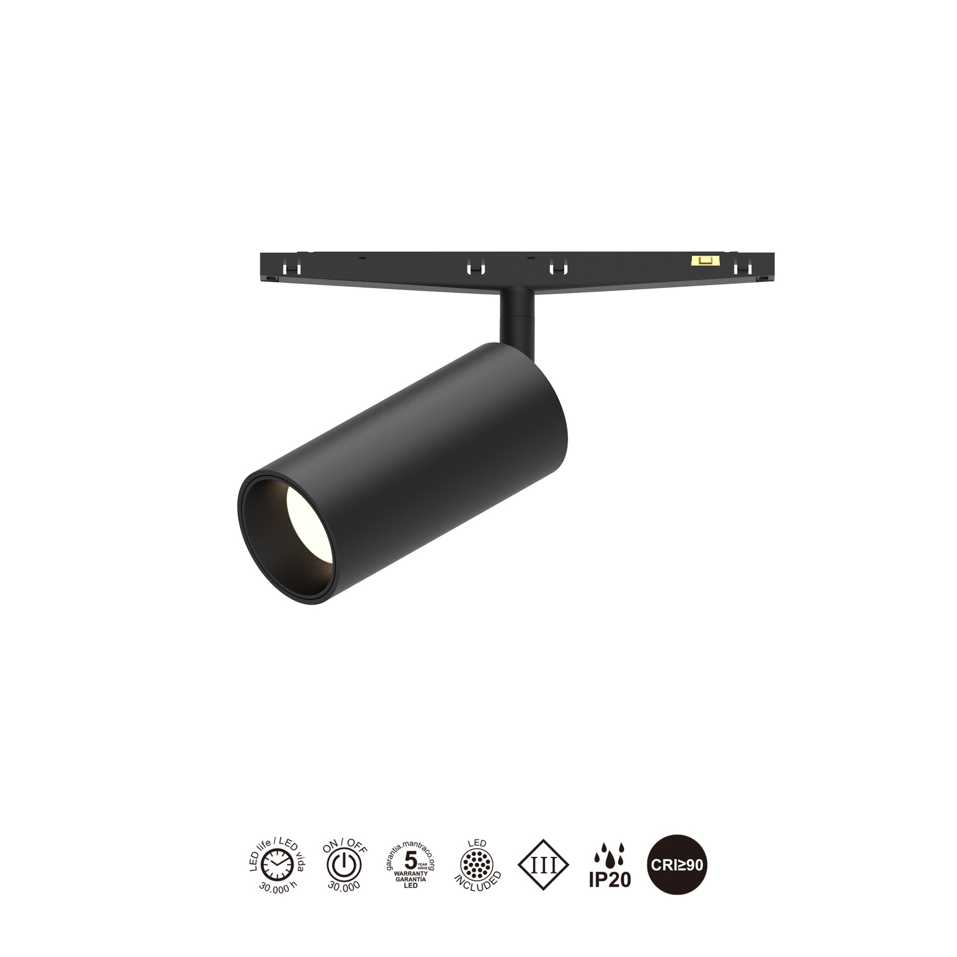 MAGNETO mini * SPOT LED 10W 38º BLACK