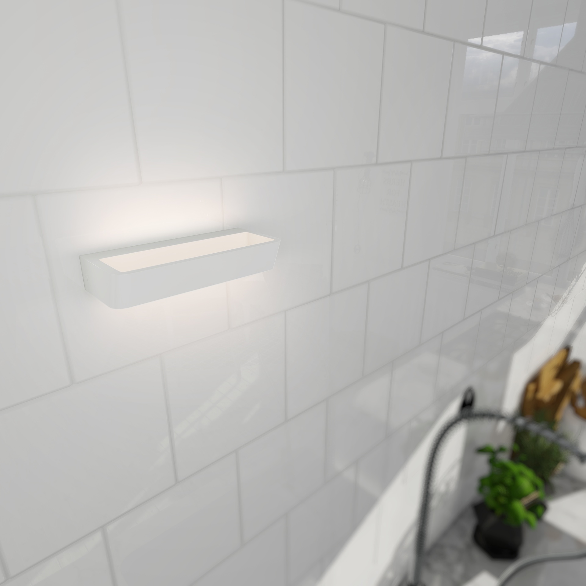 ALTEA * APPLIQUE LED BIANCO 21W - 3000K