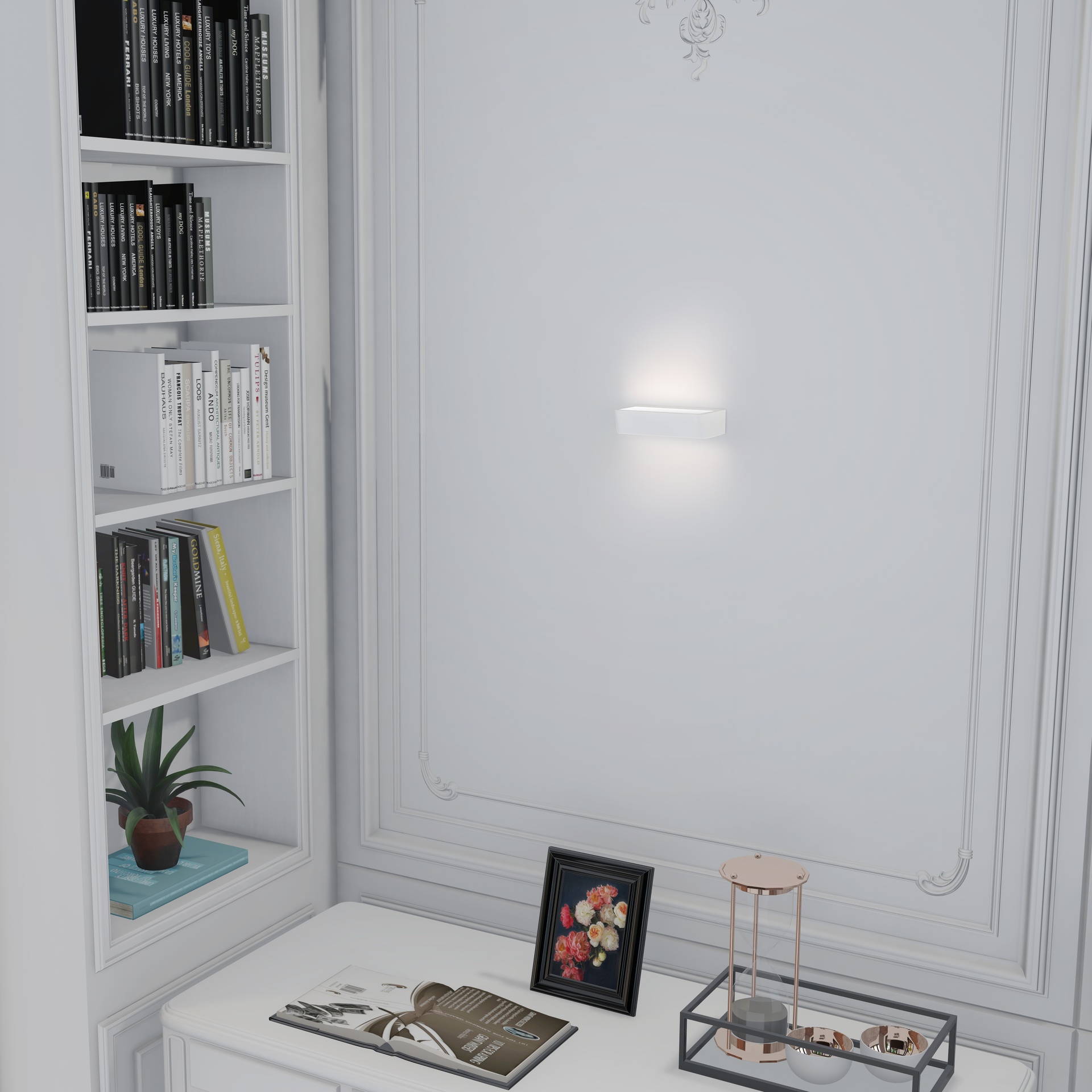 ALTEA * APPLIQUE LED BIANCO 15W - 4000K