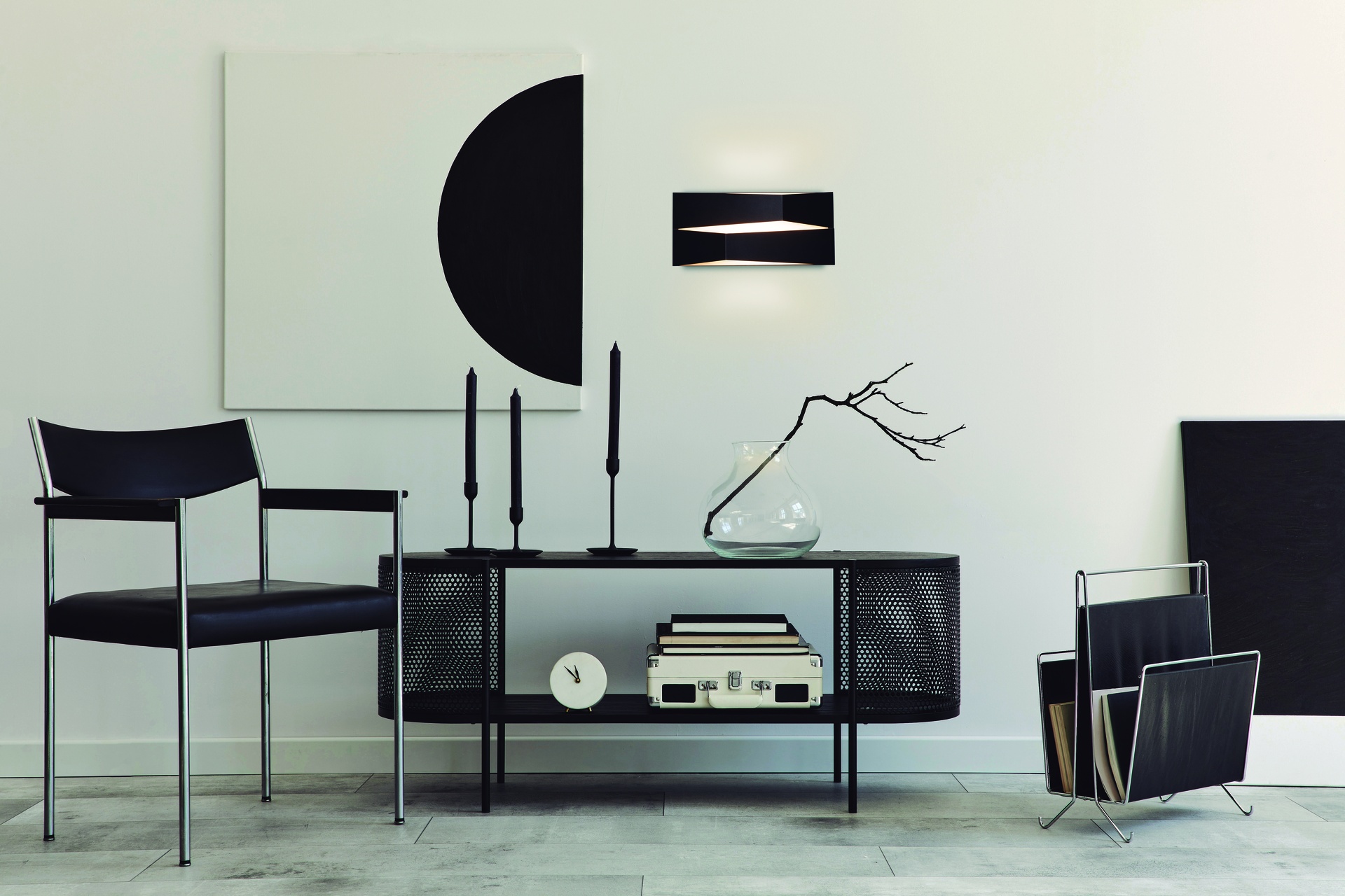 Fuji · Luminaires muraux · Noir