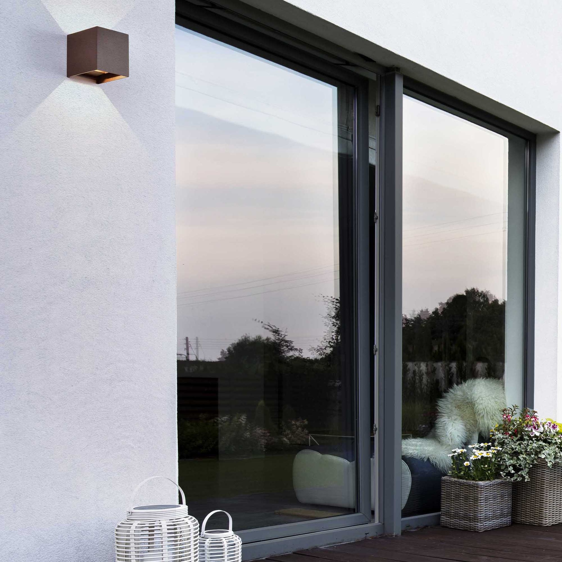 Davos · Luminarias de pared · Corten