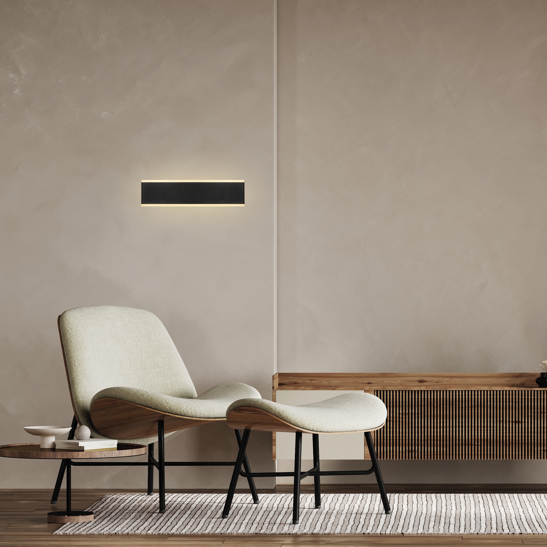 Nelson · Luminarias de pared · Black
