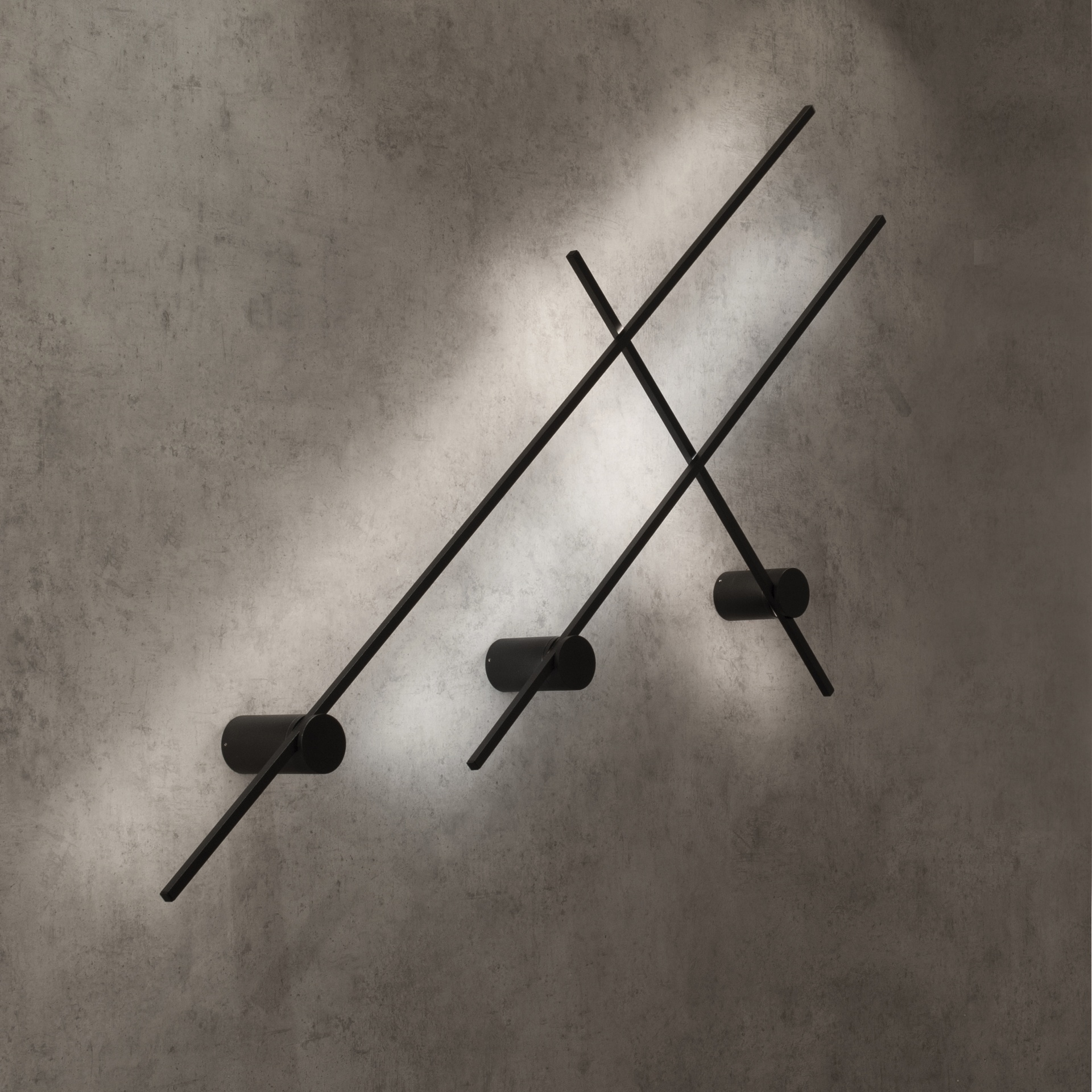 TOBAGO * WALL LAMP 12W 3000K BLACK