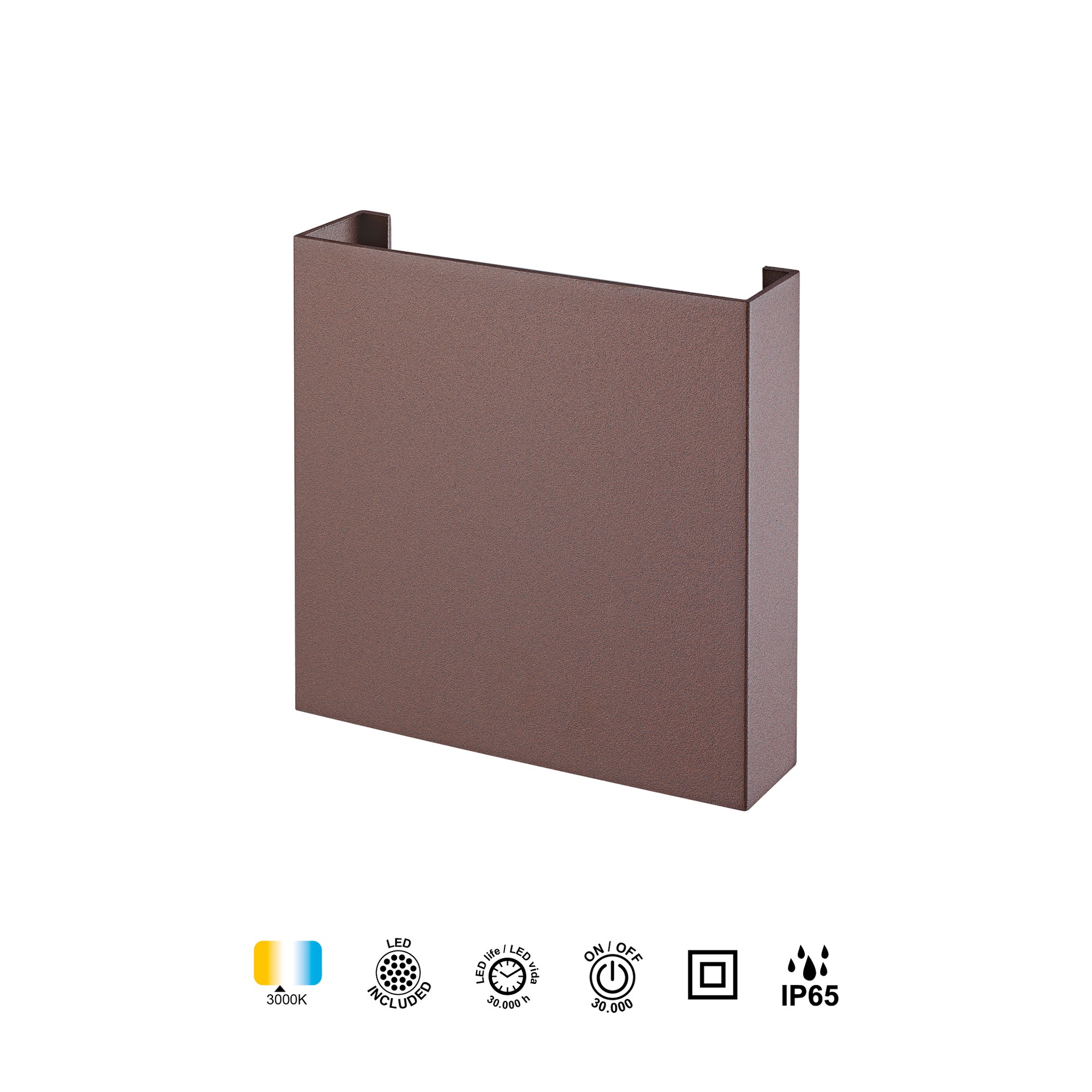 Huez · Apliques · Corten