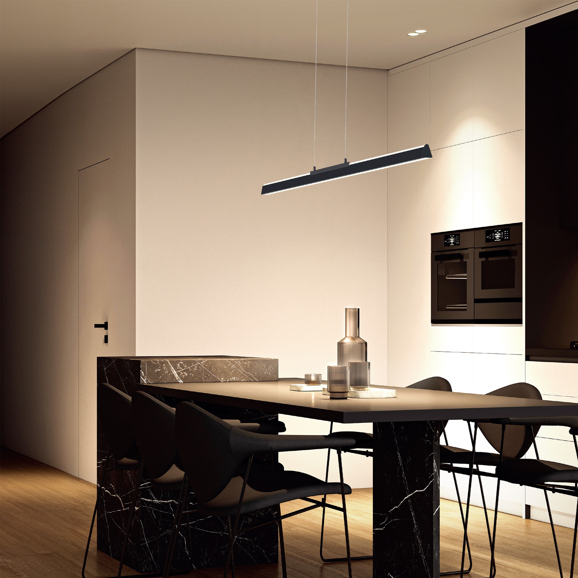 LINEALE * LAMPADA LED 54W - PINTURA ORO