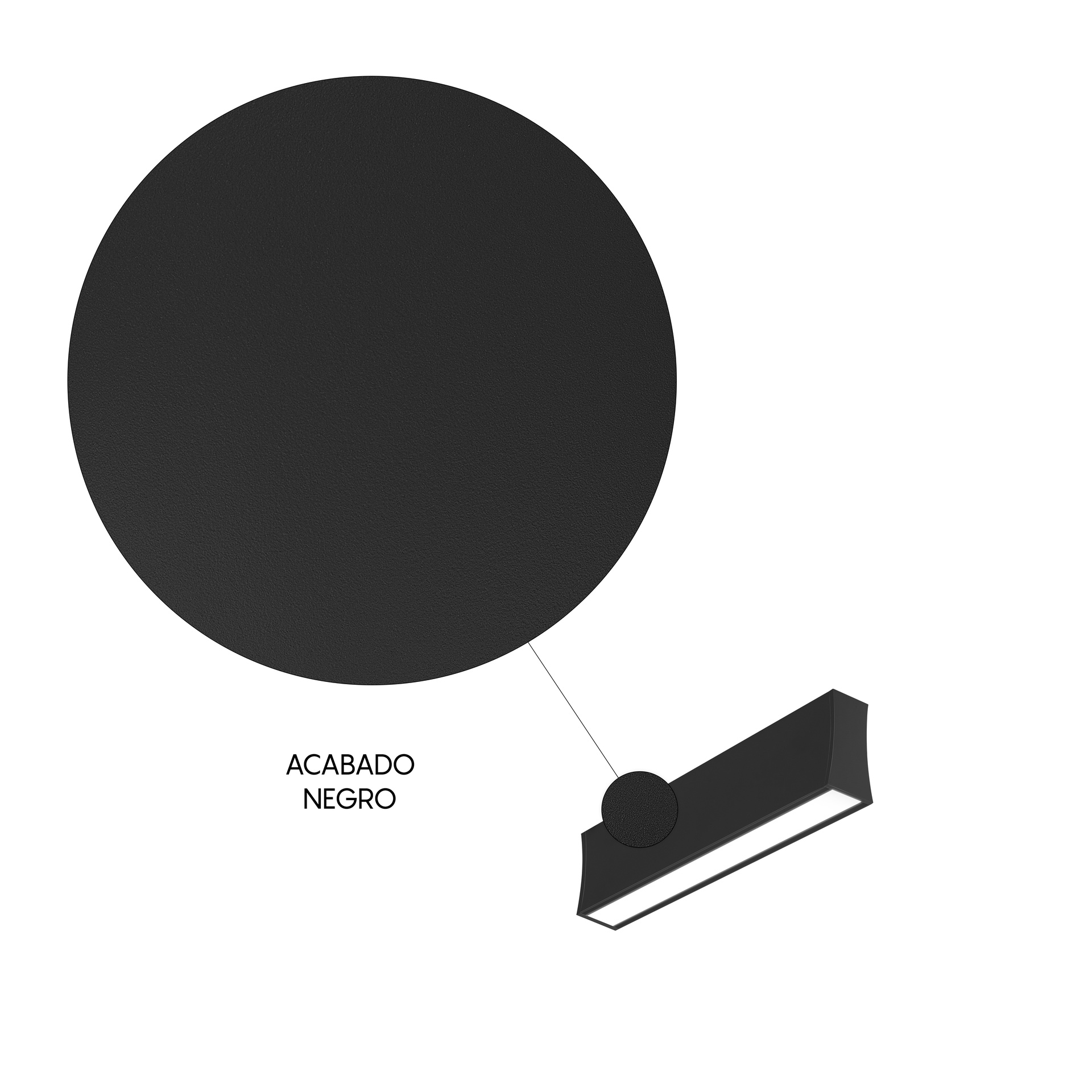 Hanok · Luminarias de pared · Black