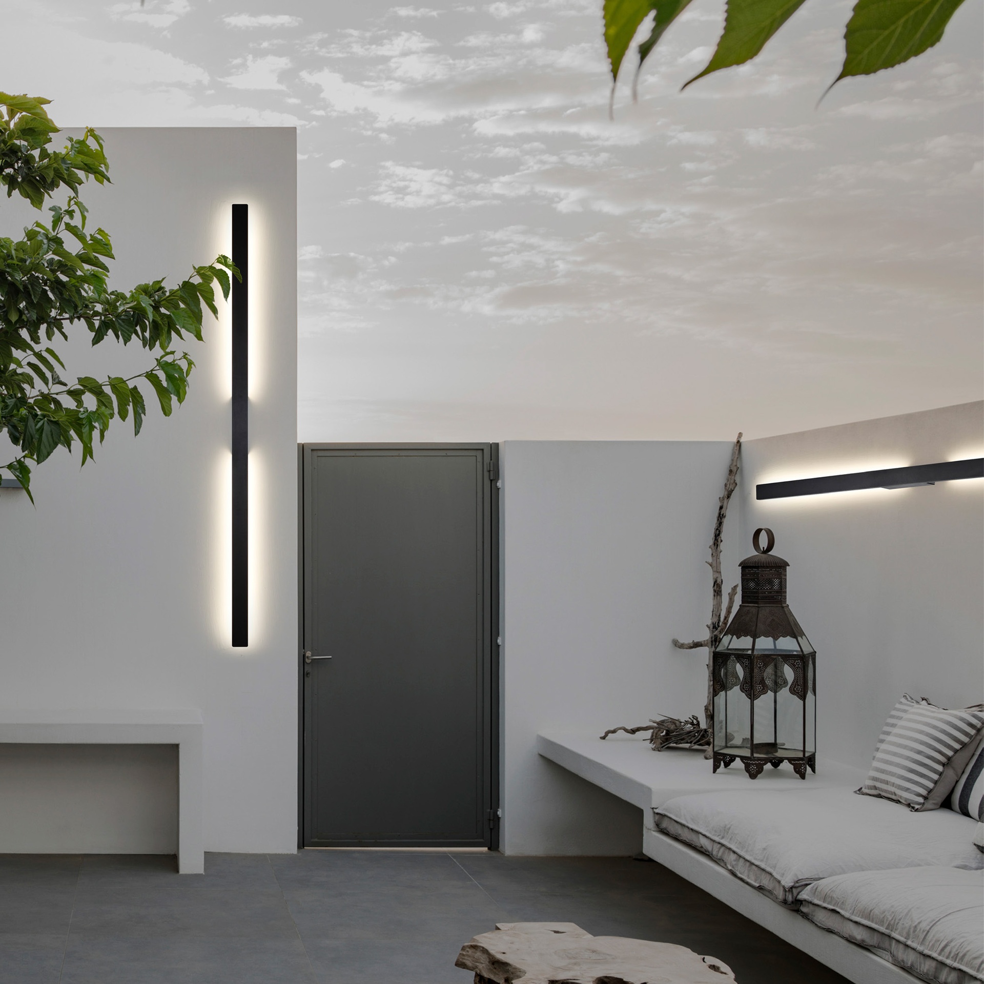 Lotus · Apliques · Gris foncé
