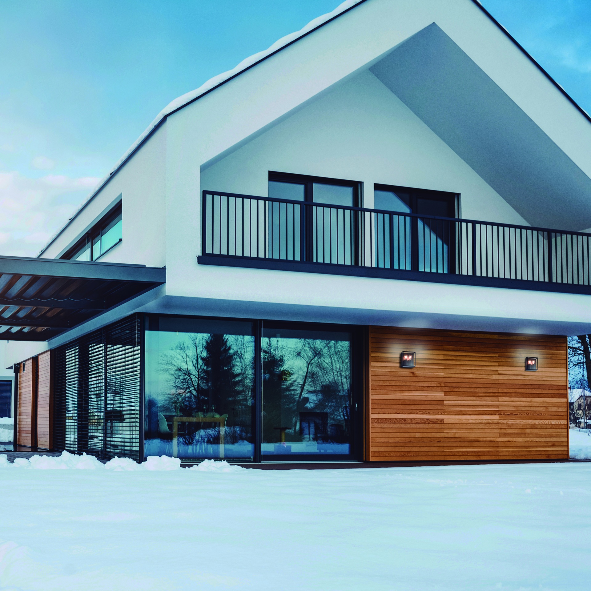 VERBIER * PLAFONIERA ESTERNO GRIGIO SCURO  IP65 - 2L*E27
