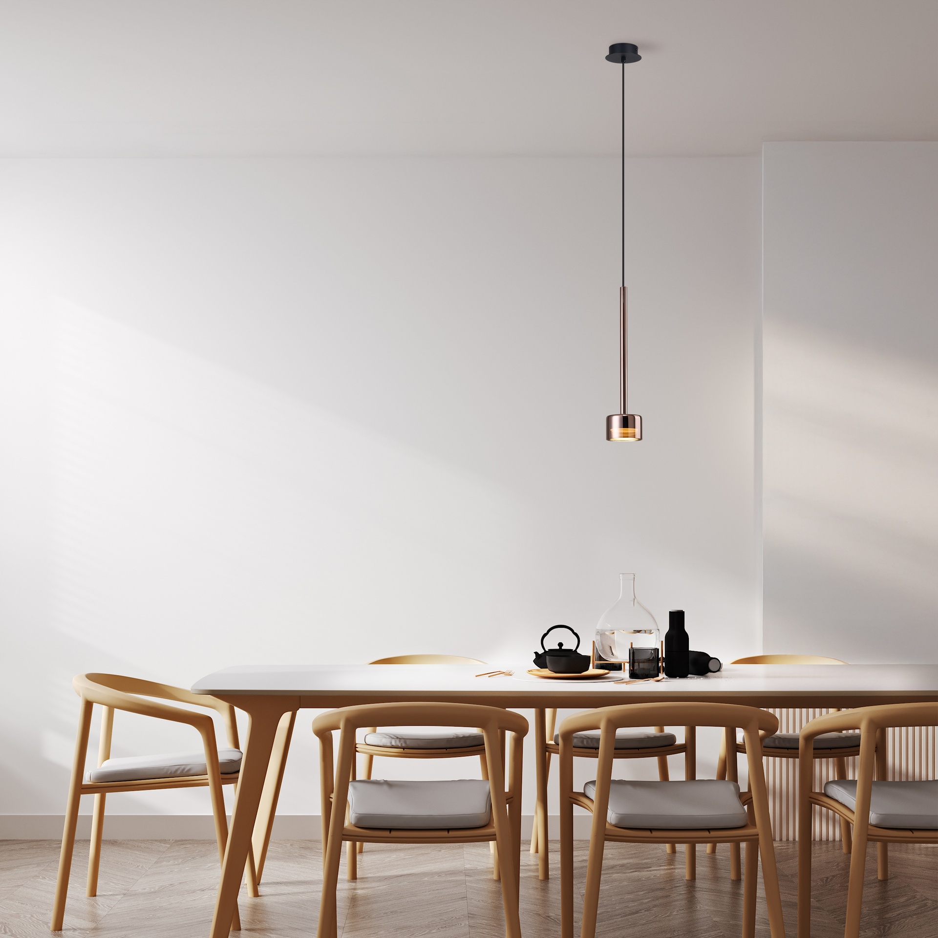 TONIC * PENDANT 1L - GX53 - COPPER