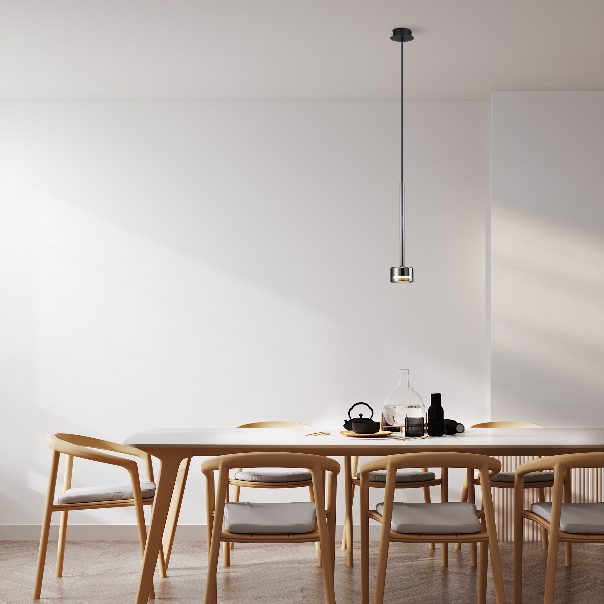 TONIC * PENDANT 1L - GX53 - CHROME