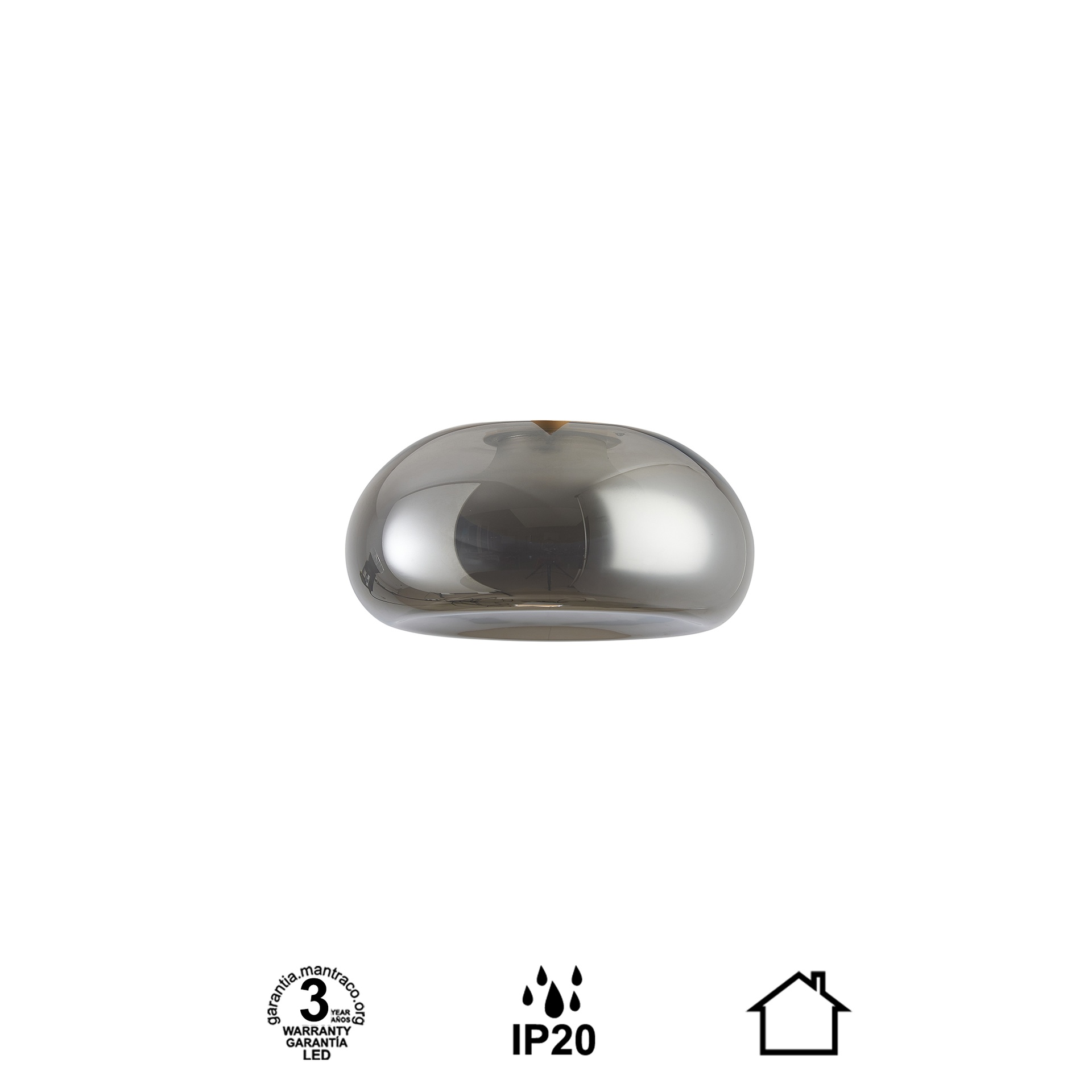 MODULAR LIGHT *  CRISTALLO ANDROMEDA CROMO