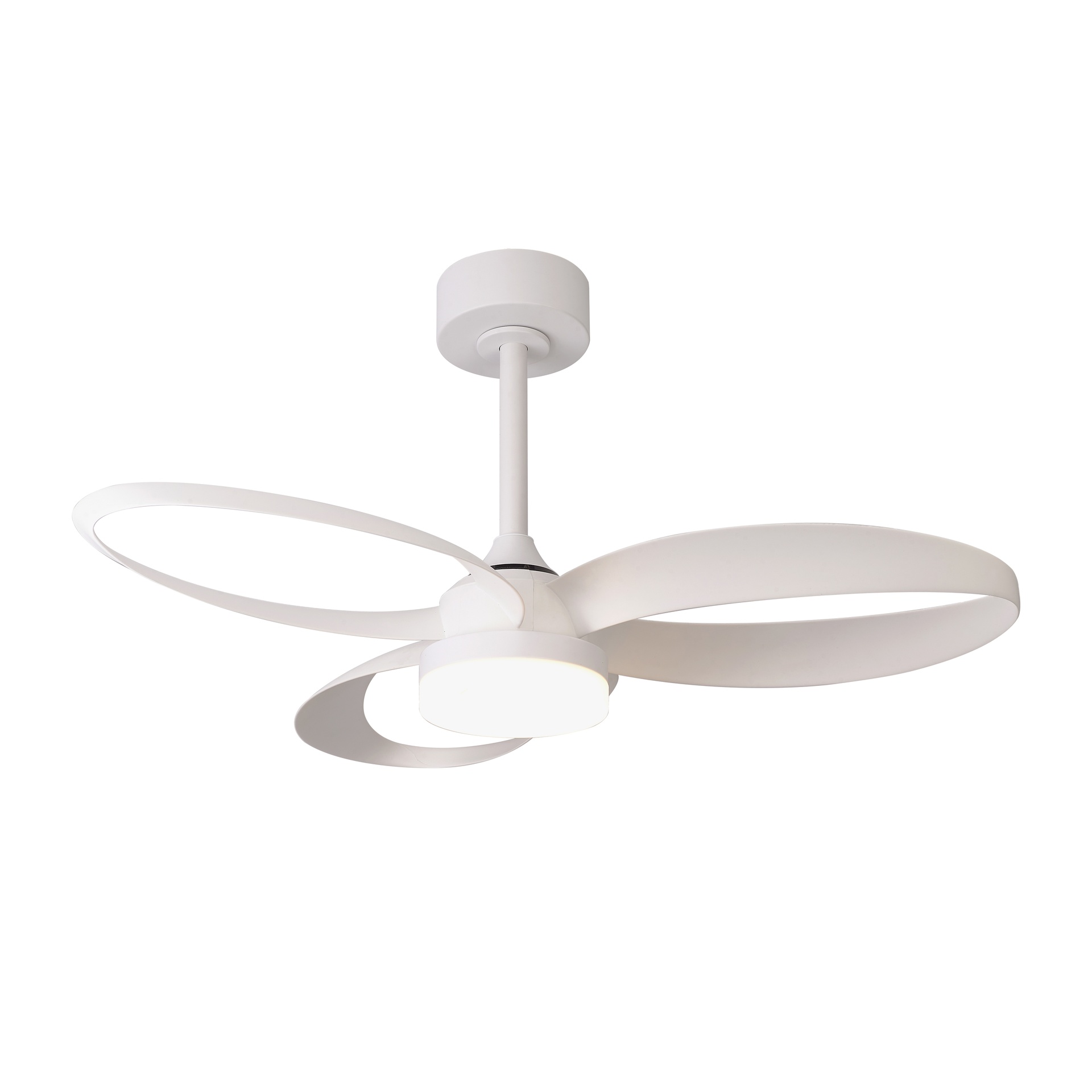 Infinity fan · Ceiling fan with light · Black