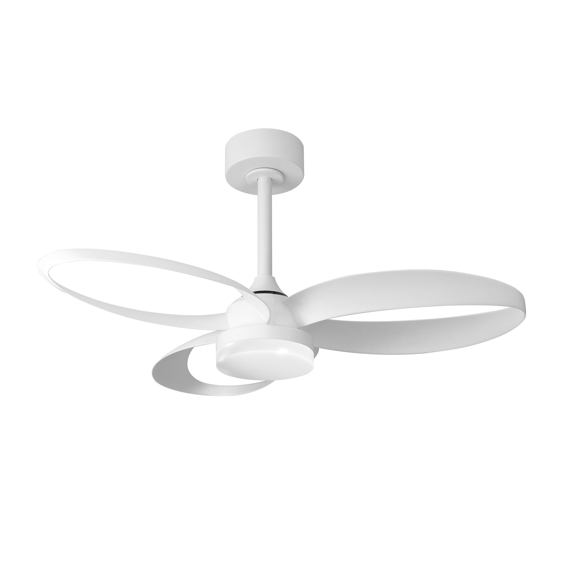 Infinity fan · Ceiling fan with light · Black