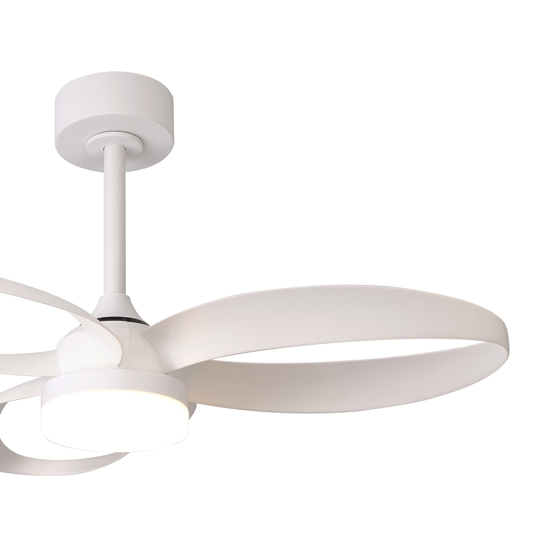 Infinity fan · Ceiling fan with light · Black