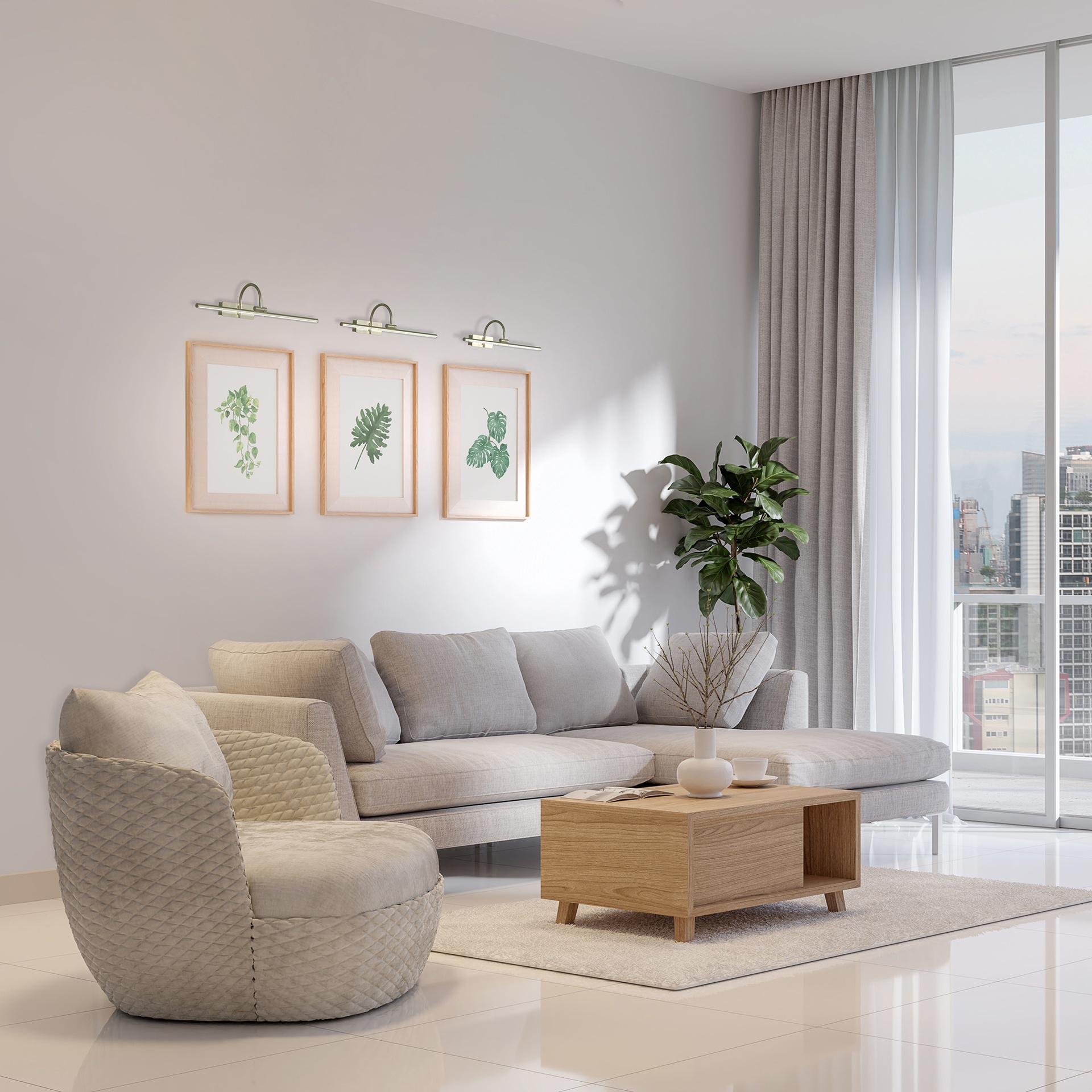 Paracuru · Luminaires muraux · Chrome