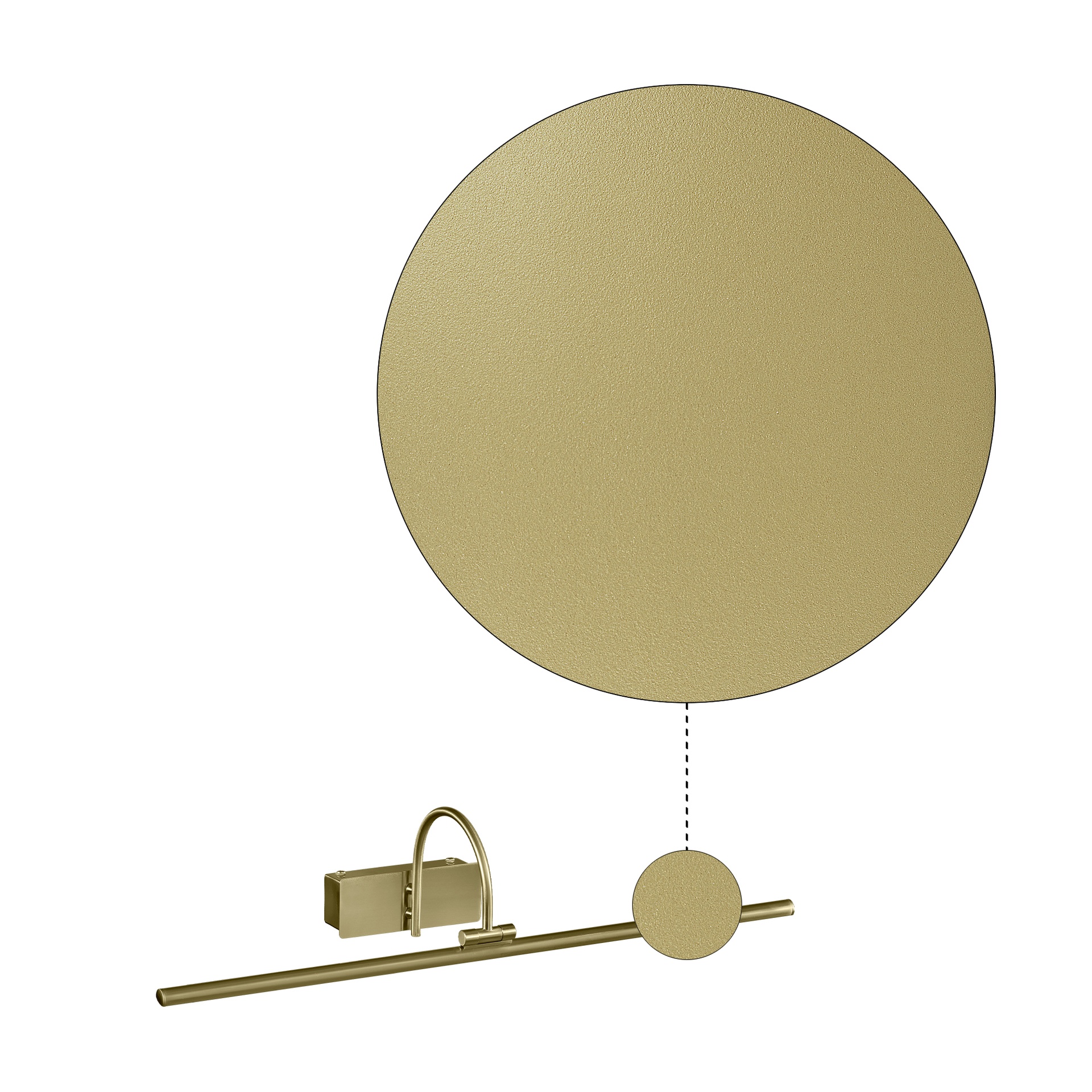 PERCURU * APPLIQUE LED 12W - 3000K CUOIO