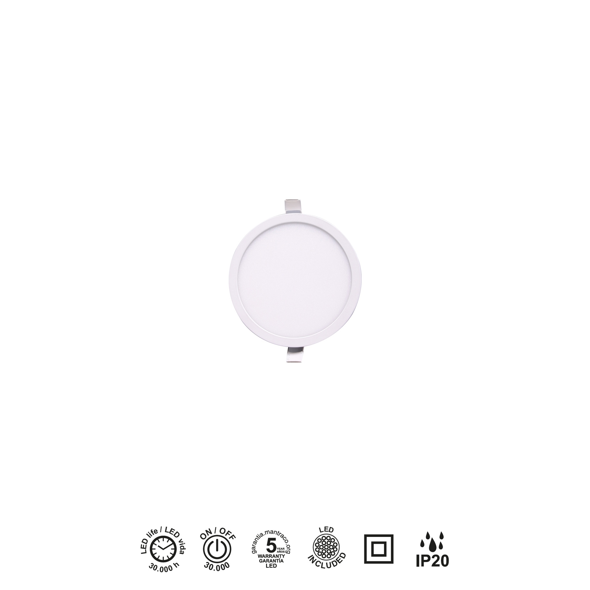 Saona empotrable · Empotrables · Blanco Mate
