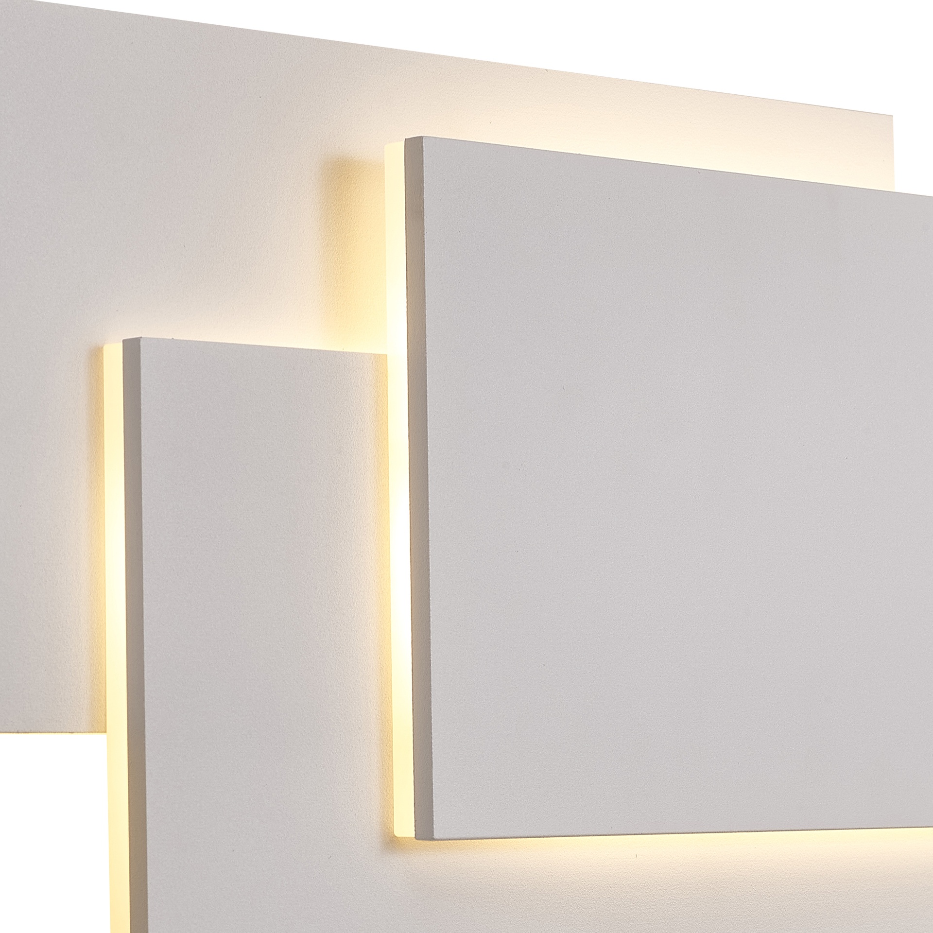 TAHITI XL * APPLIQUE GRANDE LED QUADRATOS 36W - BIANCO - 3000K