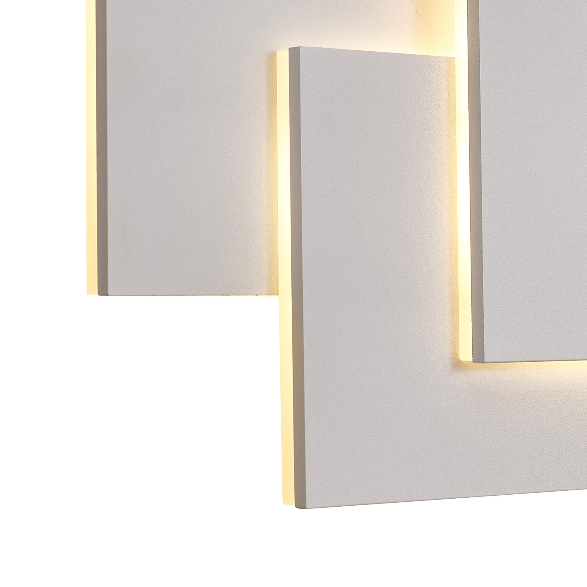 TAHITI XL * APPLIQUE GRANDE LED QUADRATOS 36W - BIANCO - 3000K