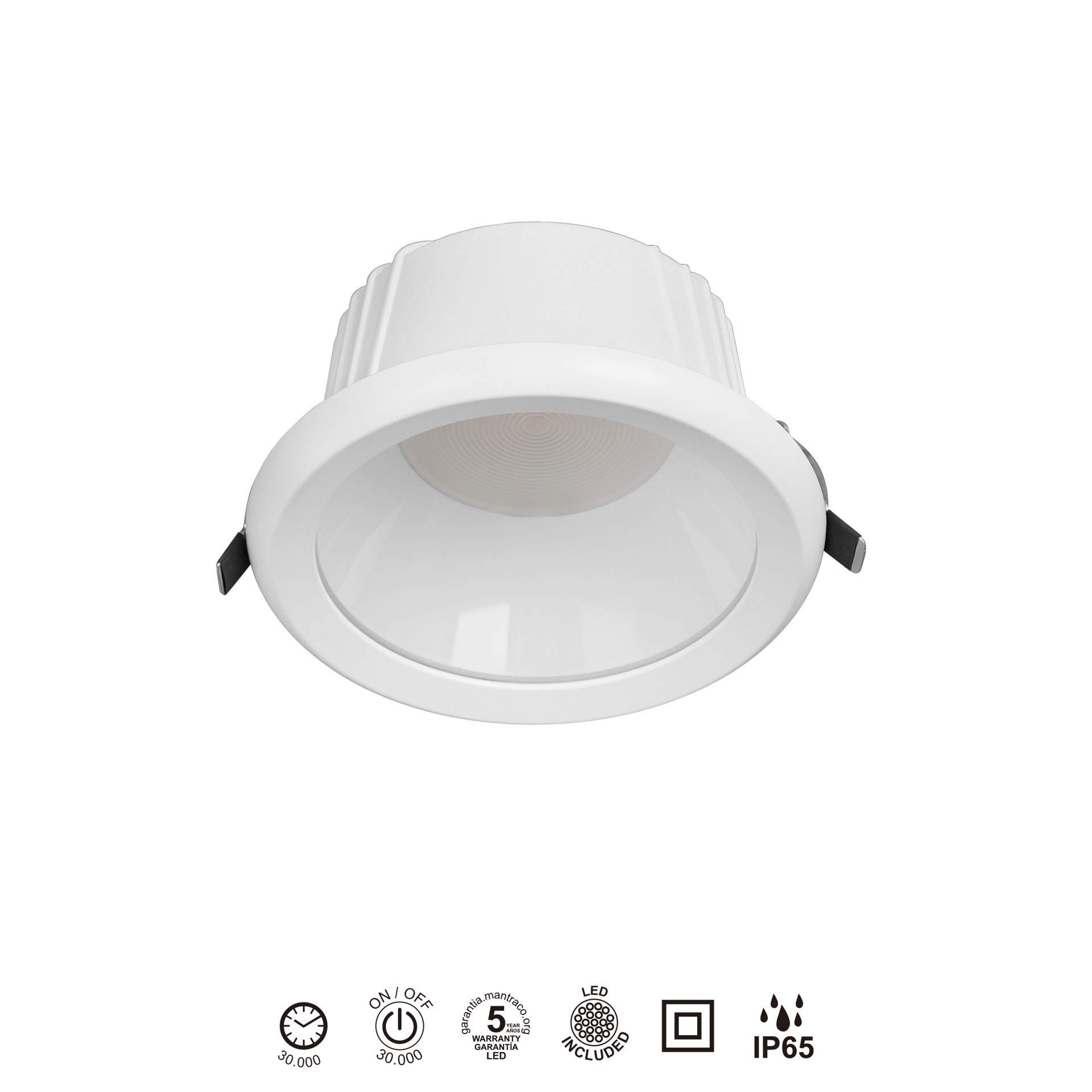 TAMPA * SPOT INCASSO IP65 20W CCT  Bianco