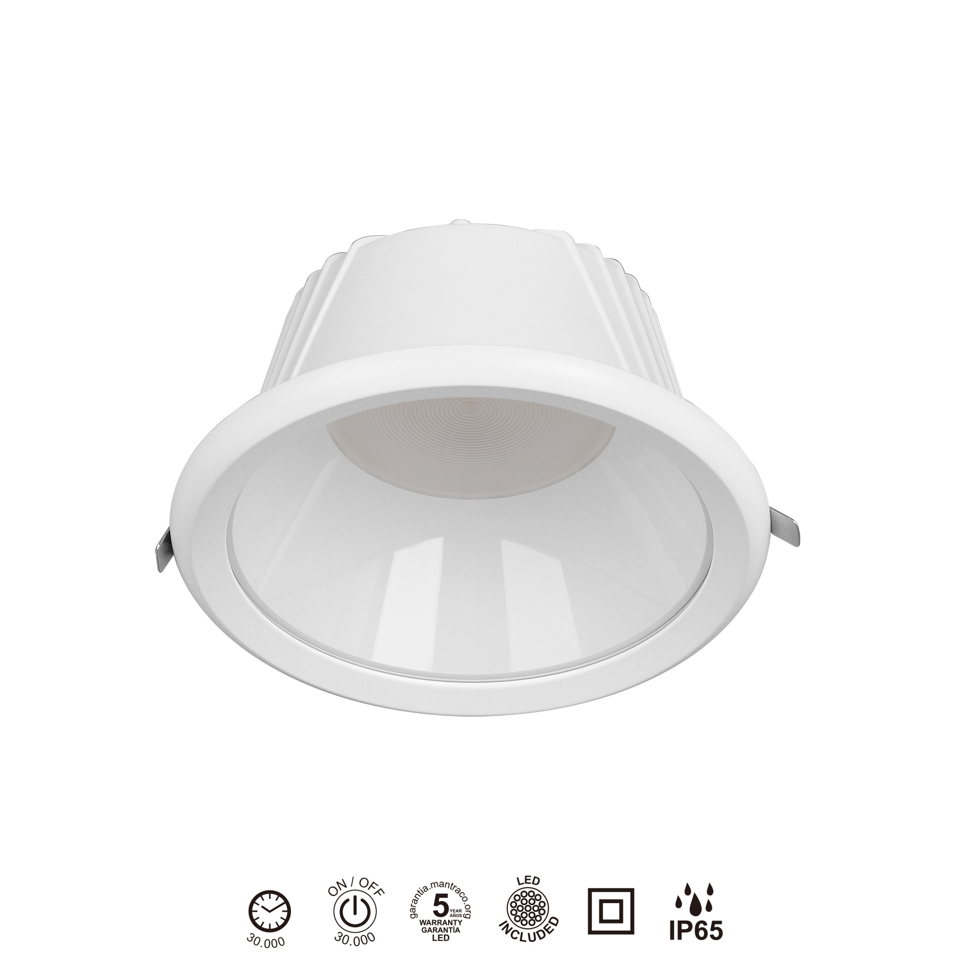 TAMPA * EMPOTRABLE IP65 30W CCT  BLANCO