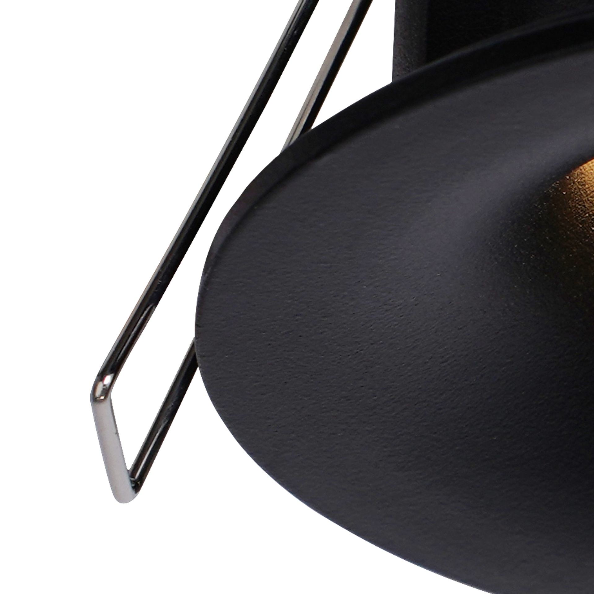 TAVIRA * RECESSED IP GU10 (ROUND)  BLACK