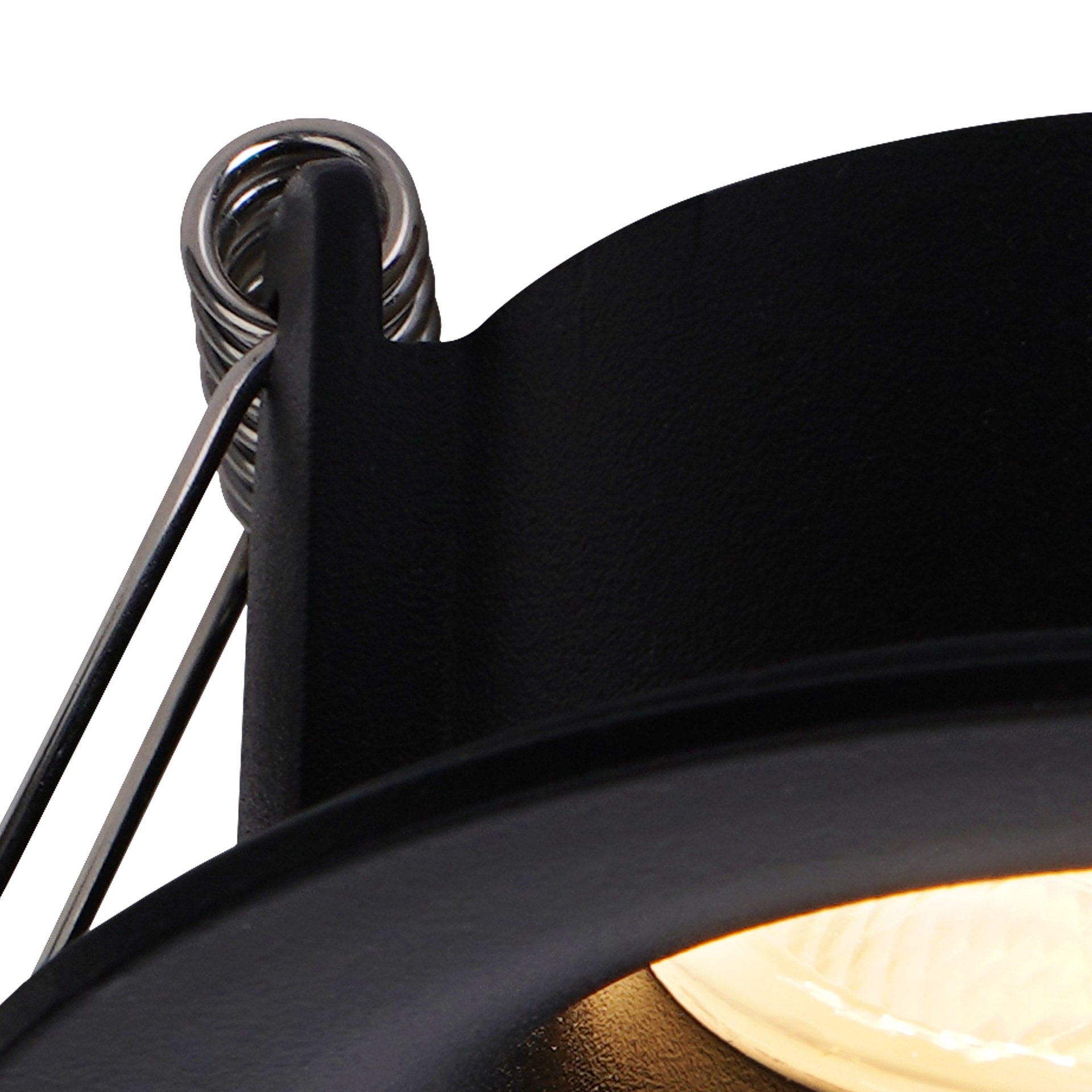 TAVIRA * RECESSED IP GU10 (ROUND)  BLACK