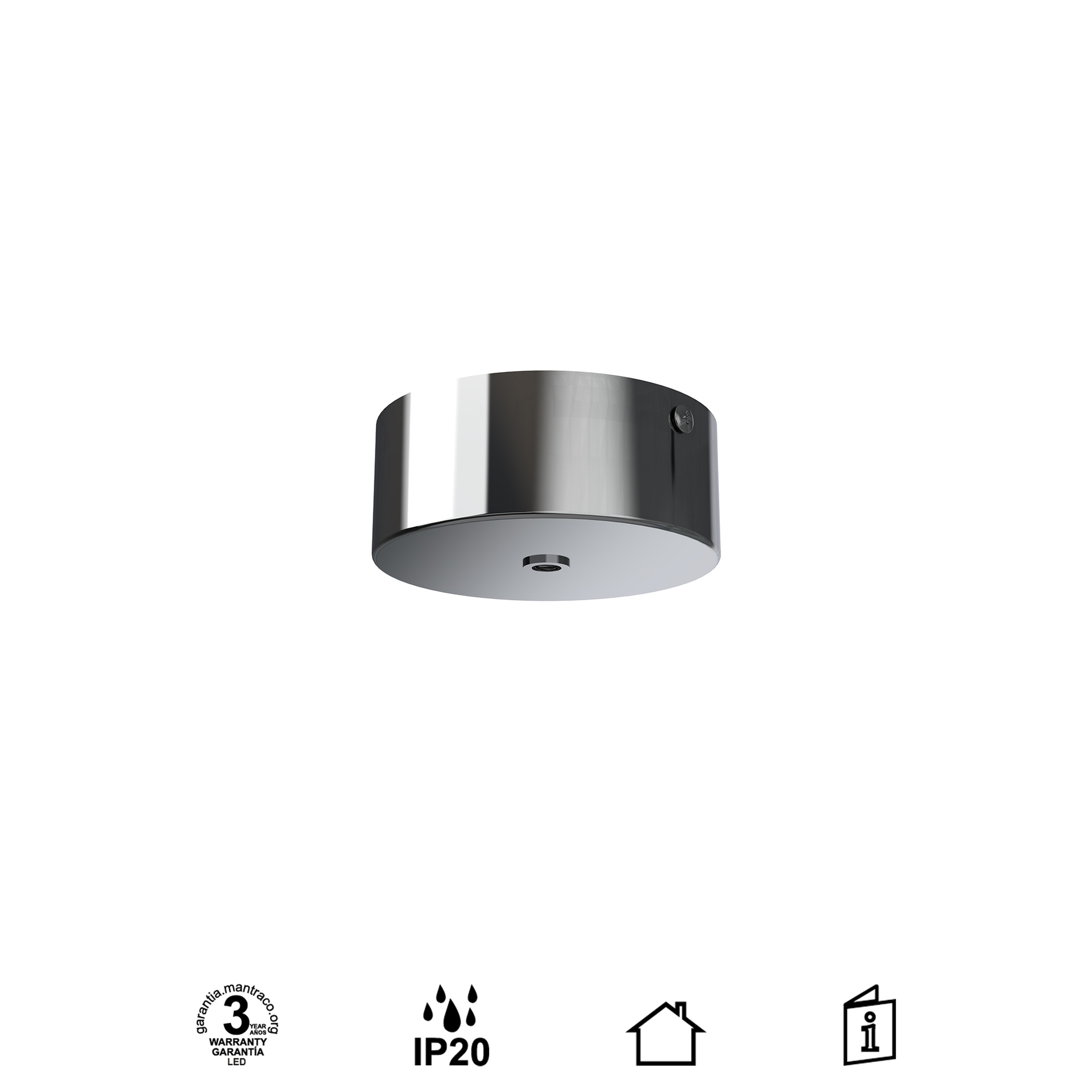 MODULAR LIGHT * SUPERFICIE DEL ROSSONE 1L - CROMO