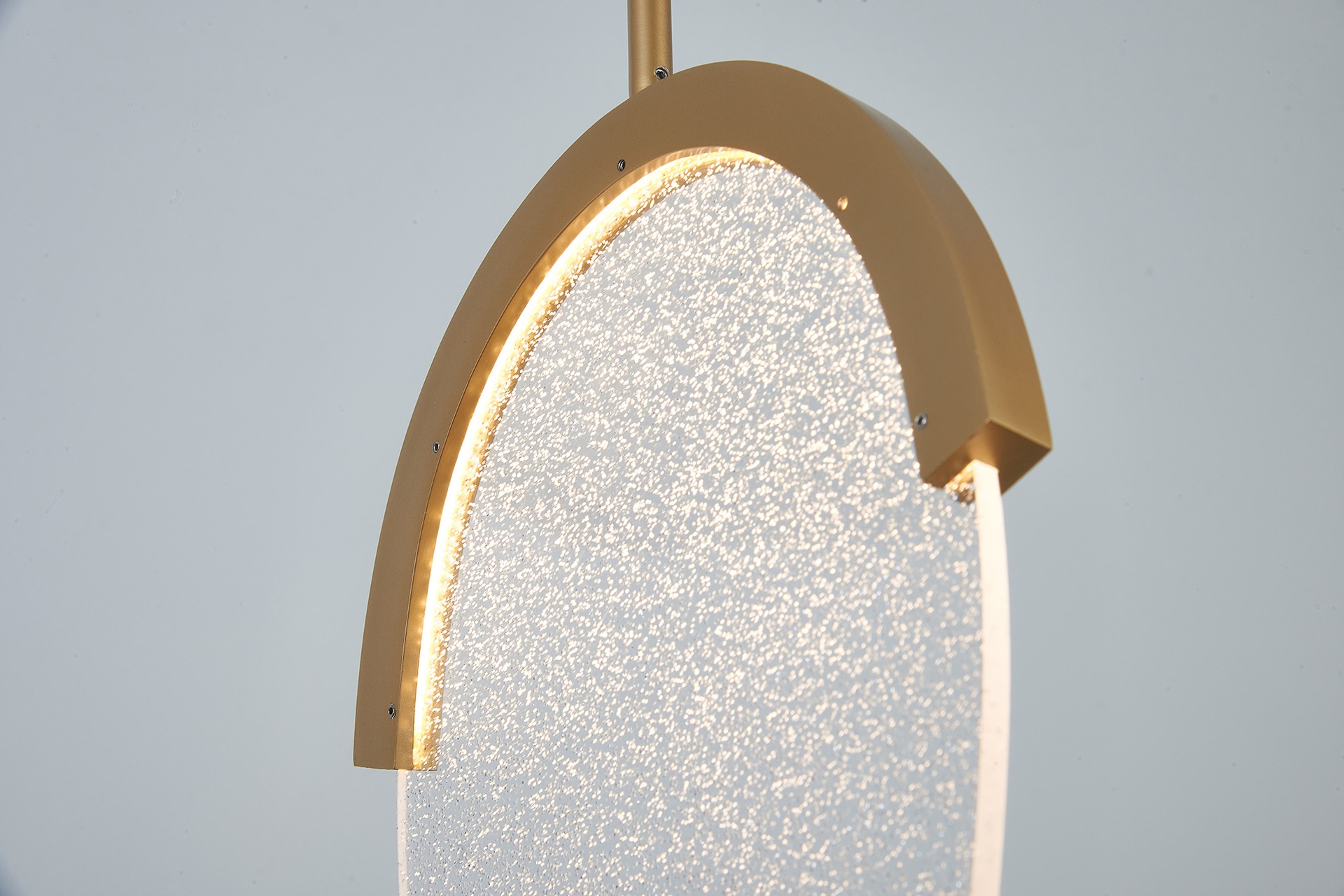 OASIS * PENDANT LAMP LED 12W GOLD - 1L - Dimmable TRIAC