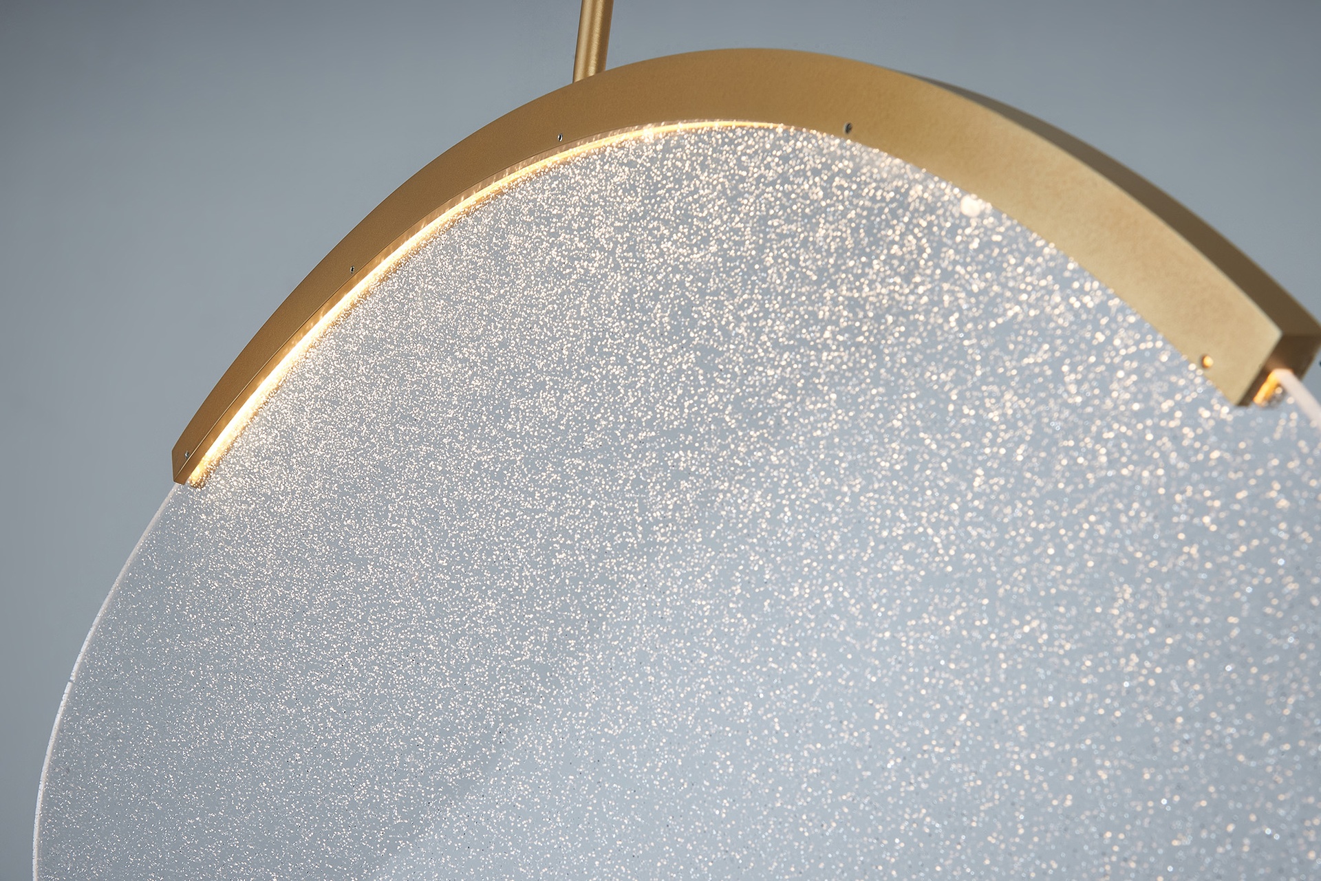 OASIS * COLGANTE LED 15W ORO - DIMABLE TRIAC