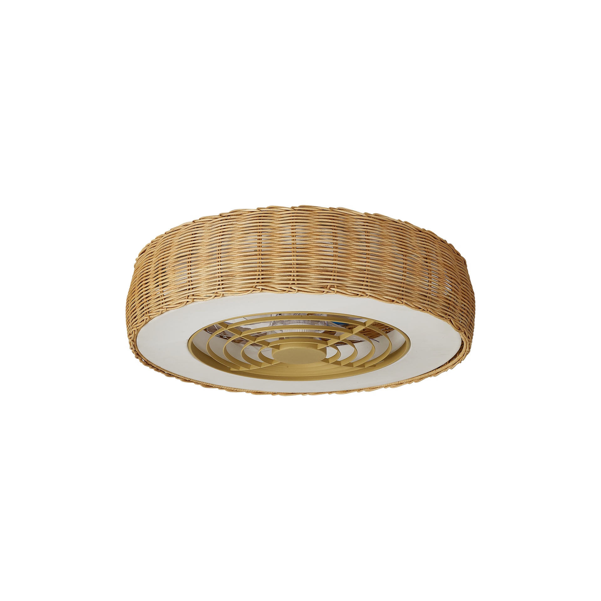 KILIMANJARO MINI * PLAFONIERA / VENTILATORE- RATAN