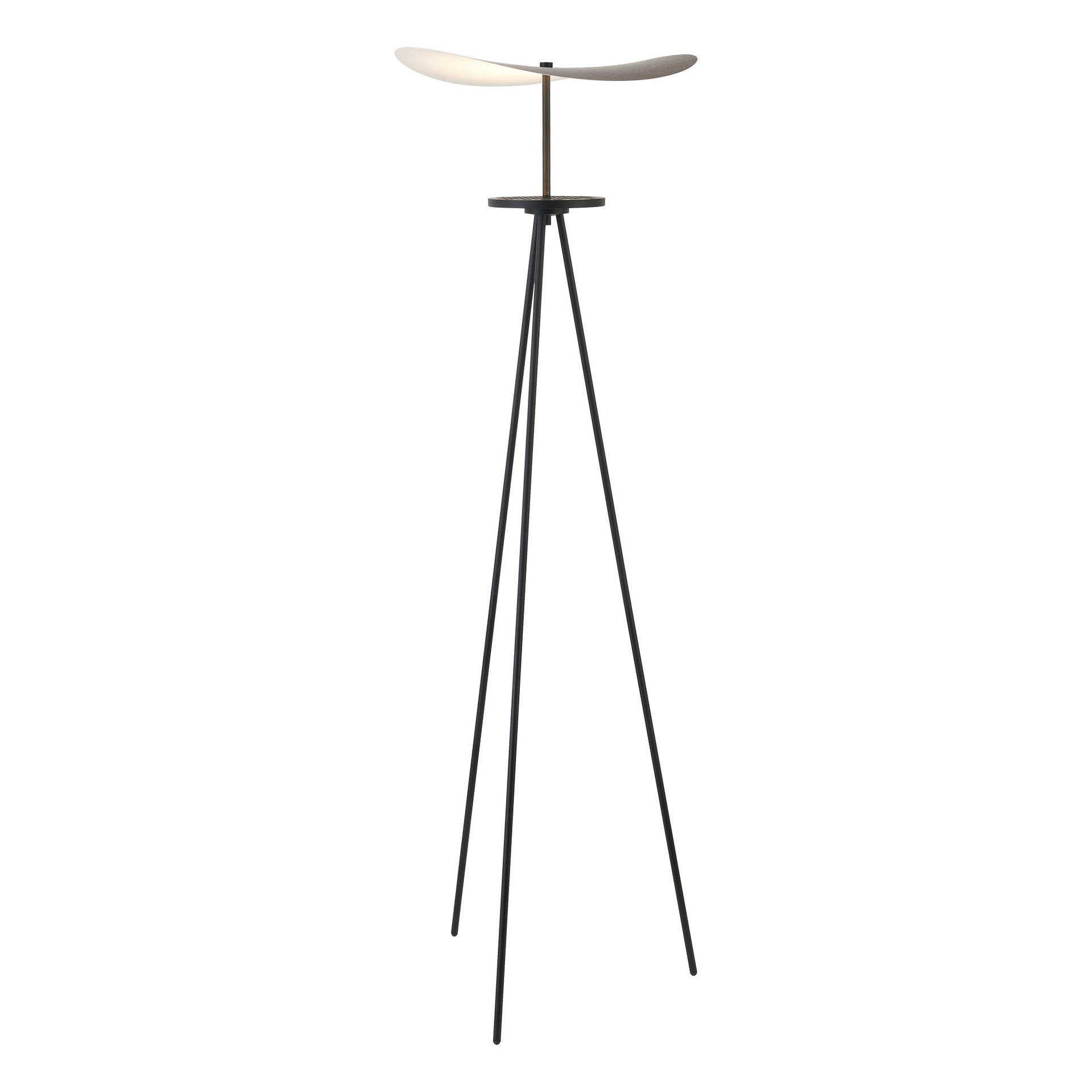 Abisal · Lampadaires · Noyer / Noir