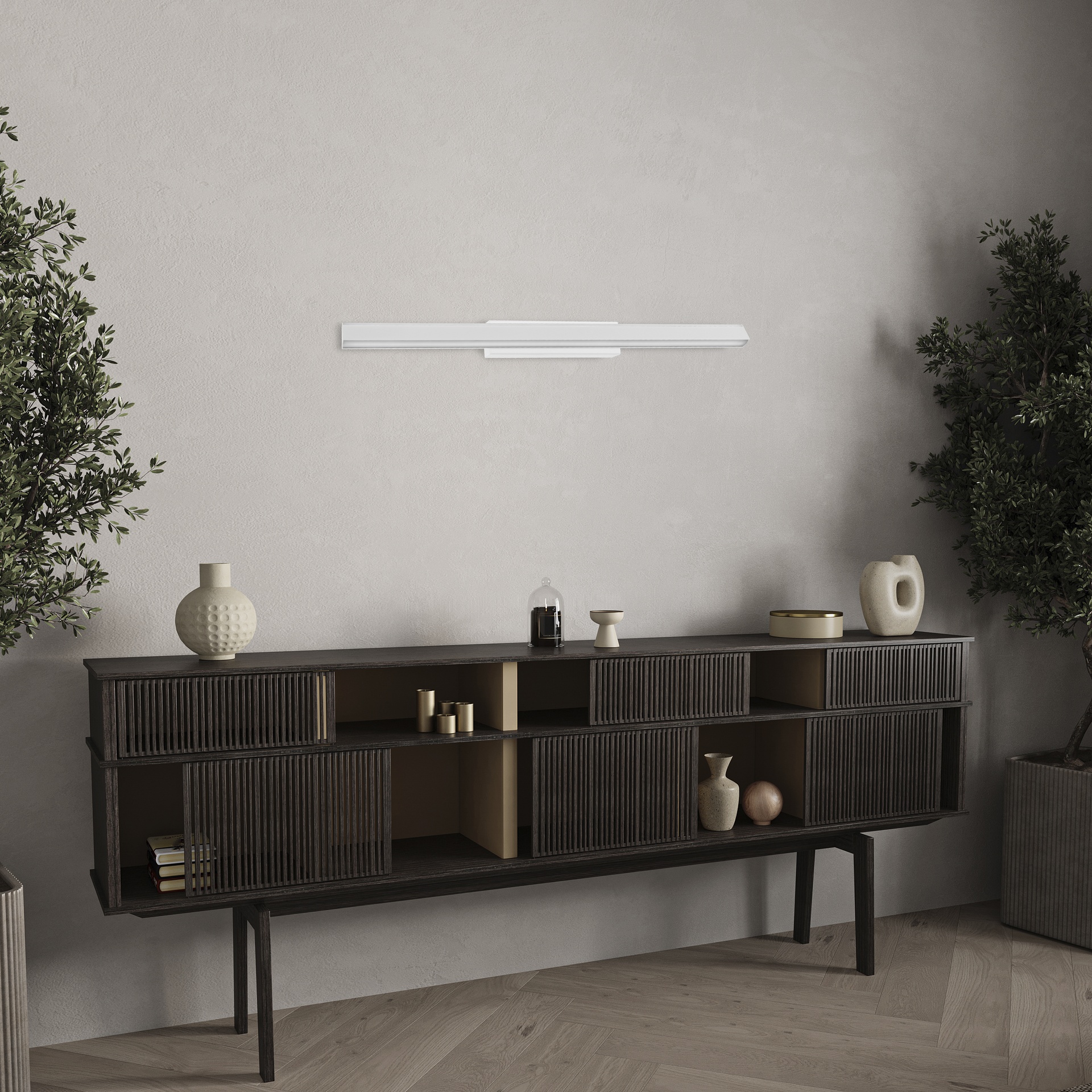Lineal · Luminarias de pared · Blanco