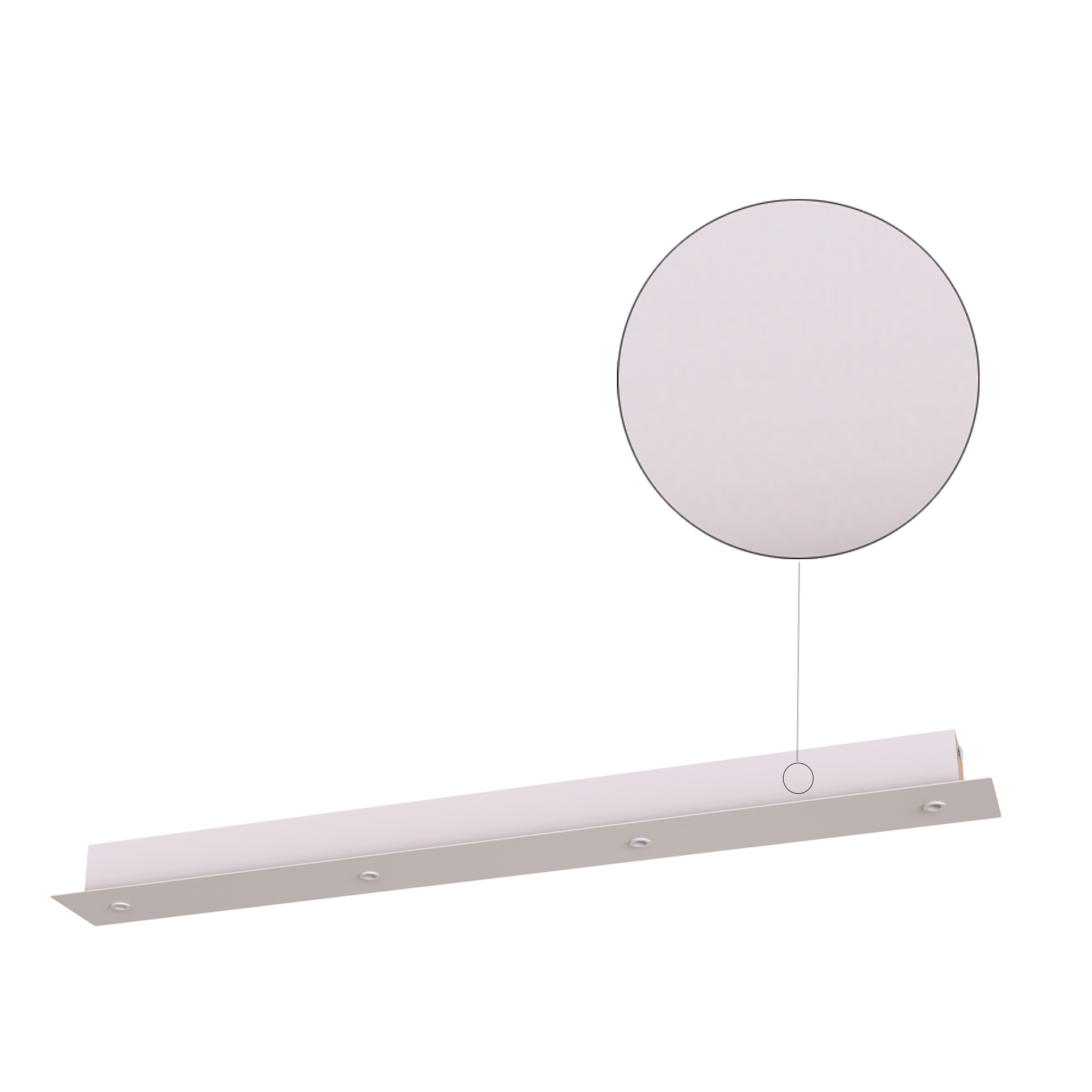 MODULAR LIGHT * BASE REGLETA 4L -  BLANCO