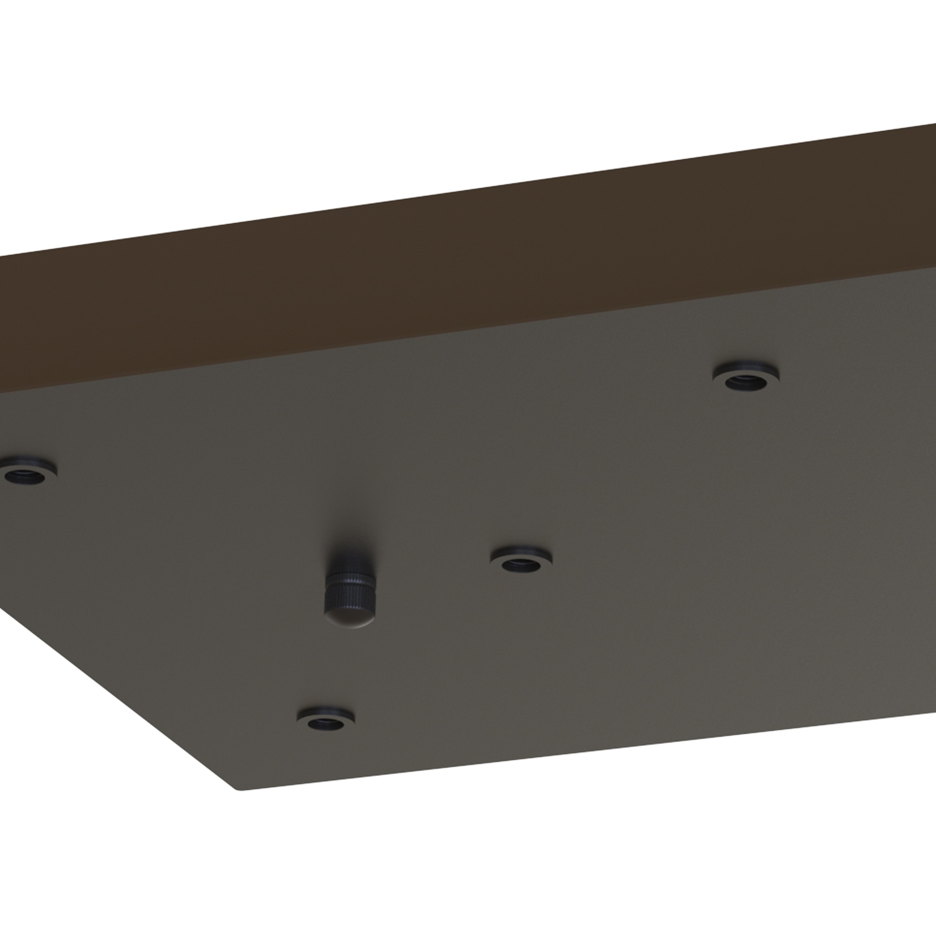 MODULAR LIGHT * ROSSONE RETTANGOLARE 8L -  NERO
