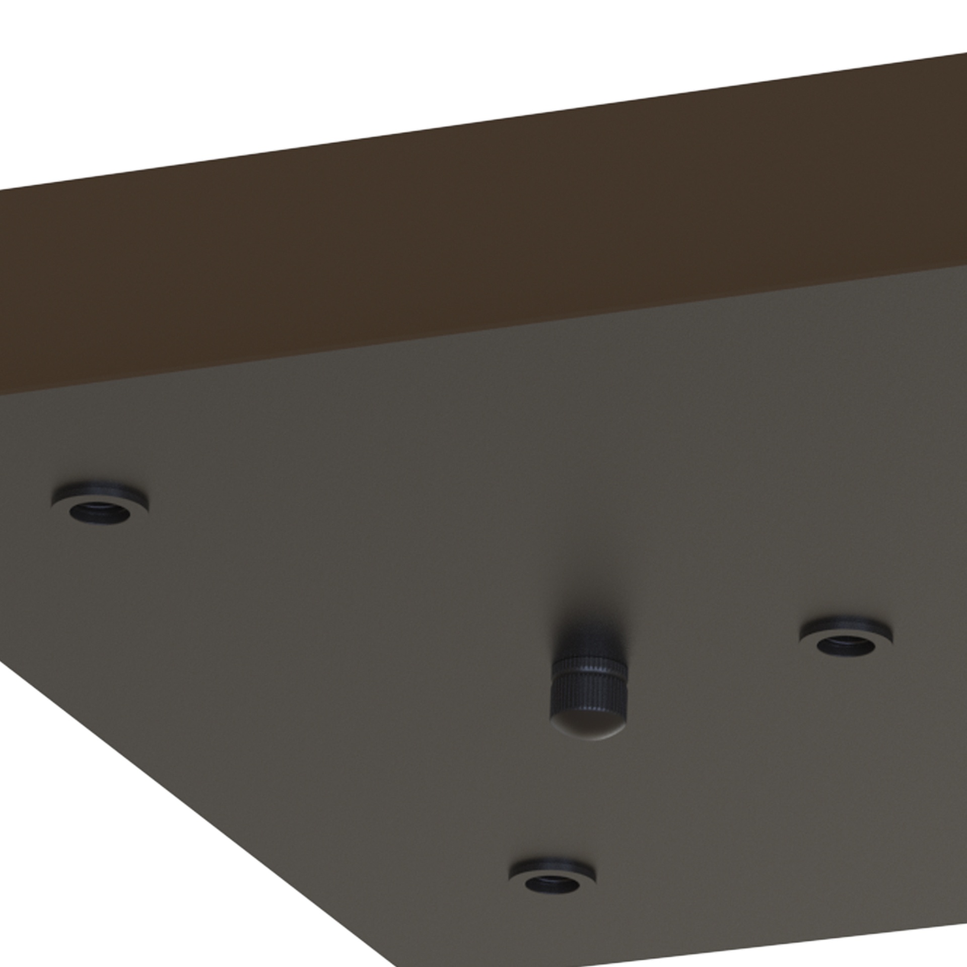 MODULAR LIGHT * ROSSONE RETTANGOLARE 8L -  NERO