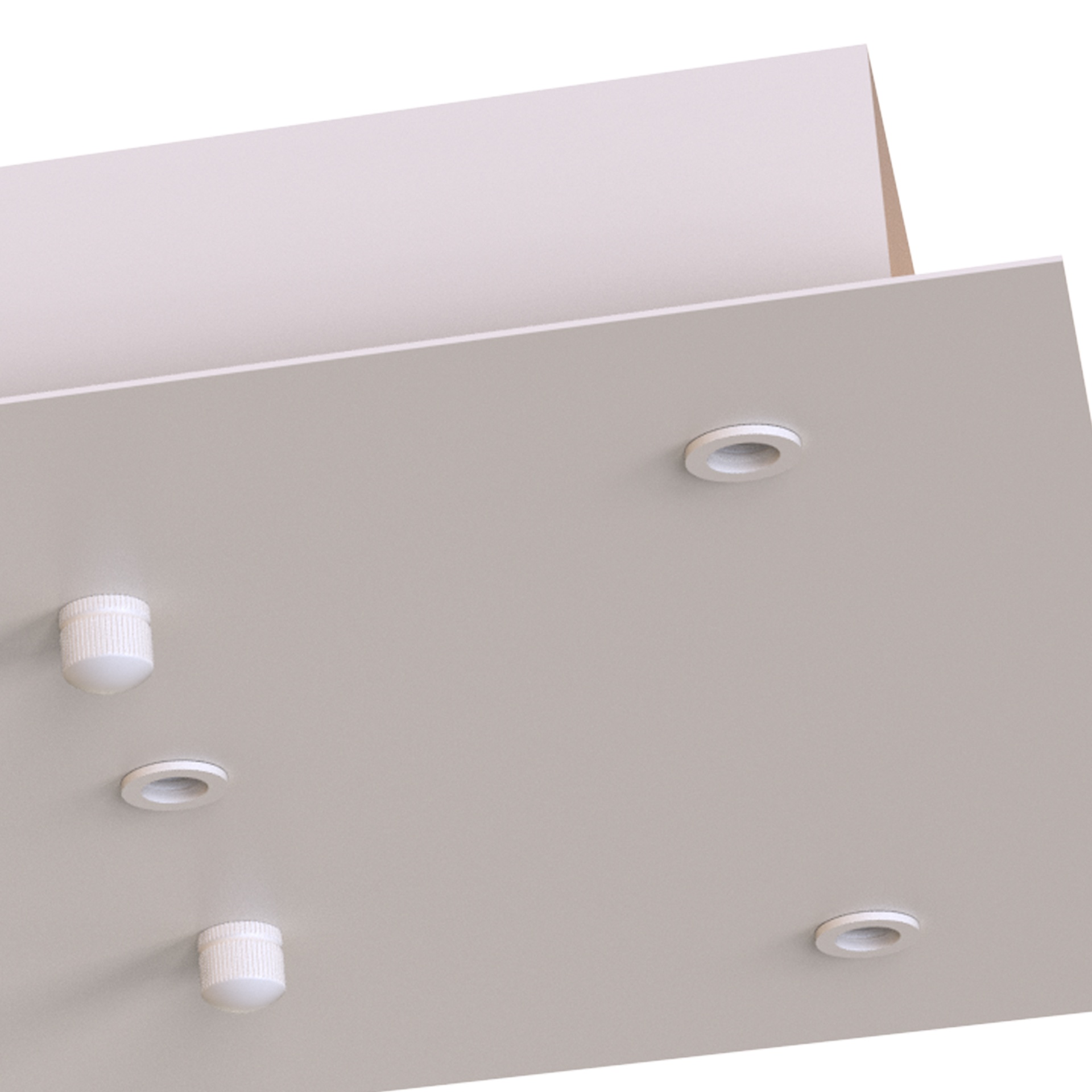 MODULAR LIGHT * ROSSONE RETTANGOLARE 14L -  BIANCO