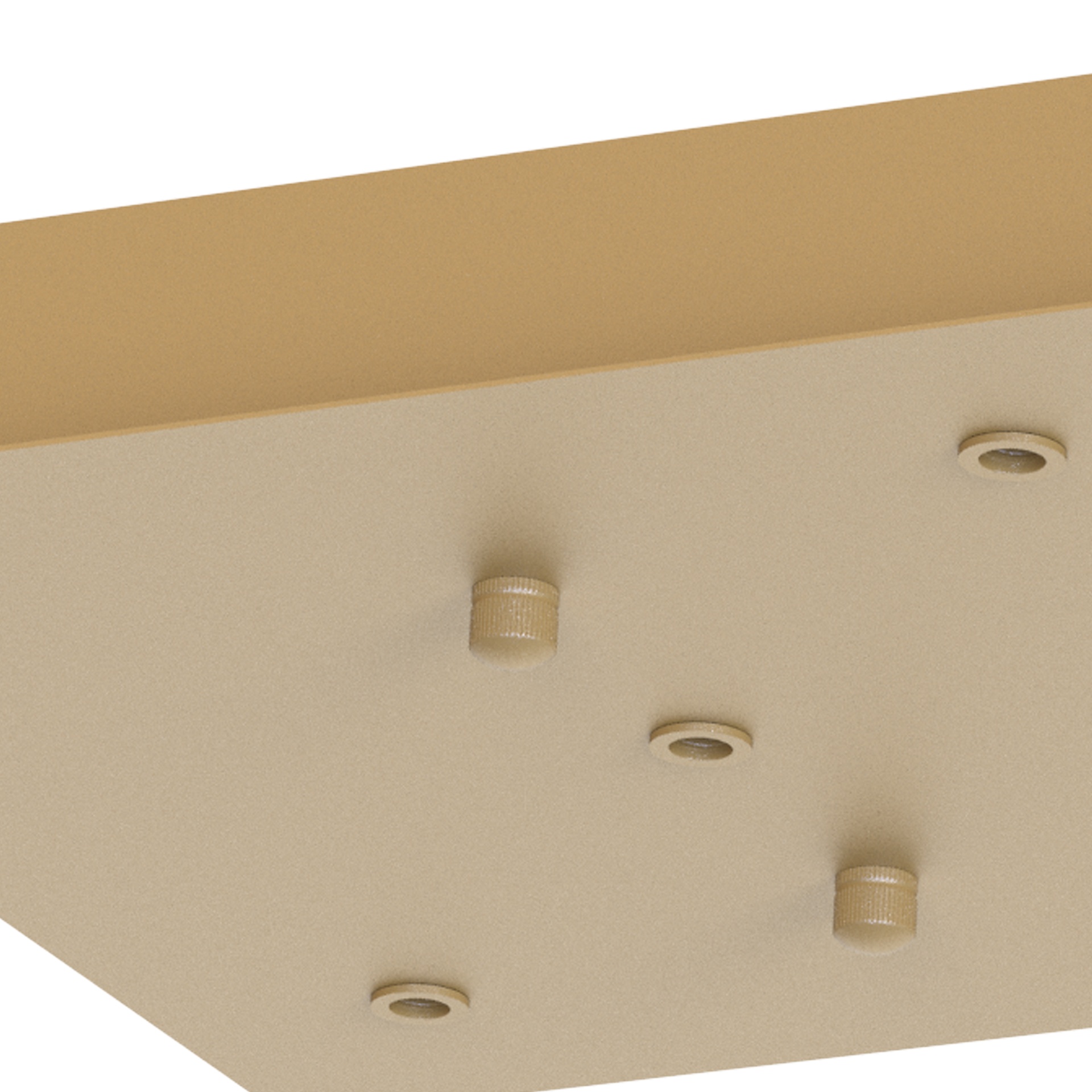 MODULAR LIGHT * ROSSONE RETTANGOLARE 14L -  ORO