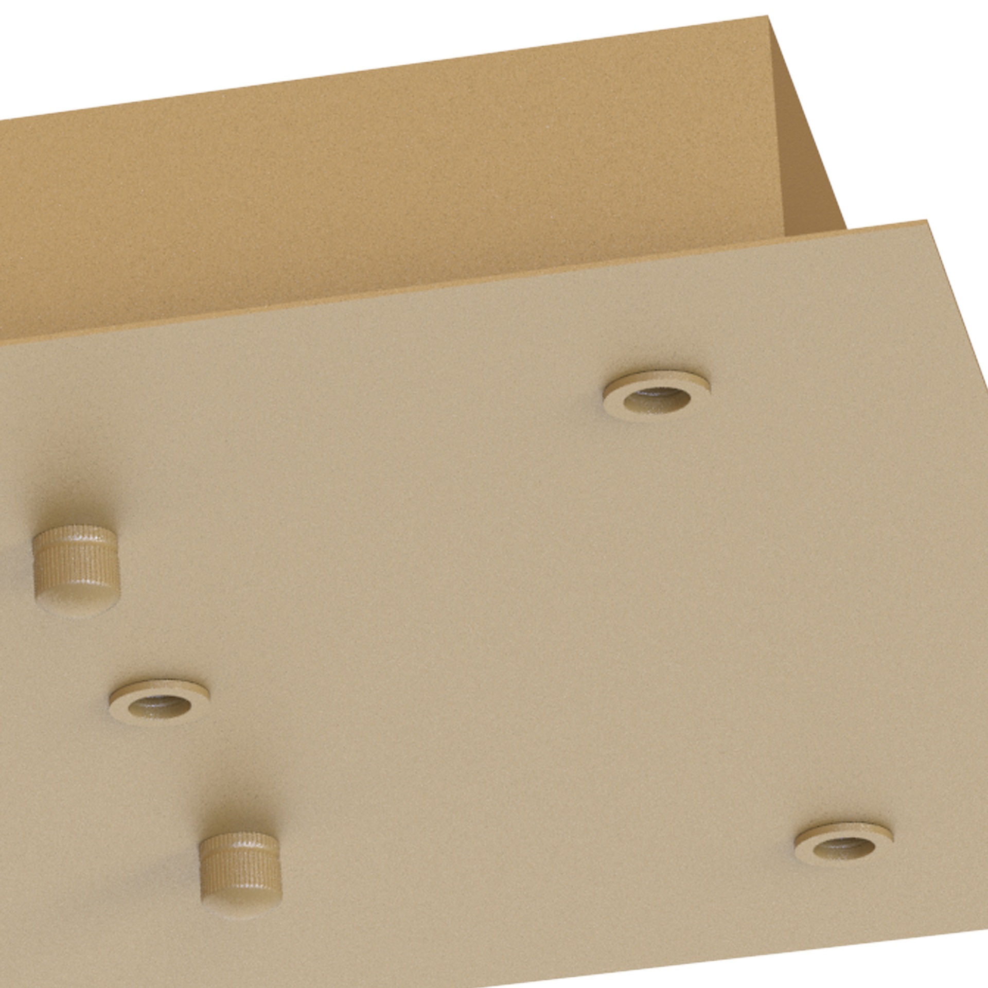 MODULAR LIGHT * ROSSONE RETTANGOLARE 14L -  ORO