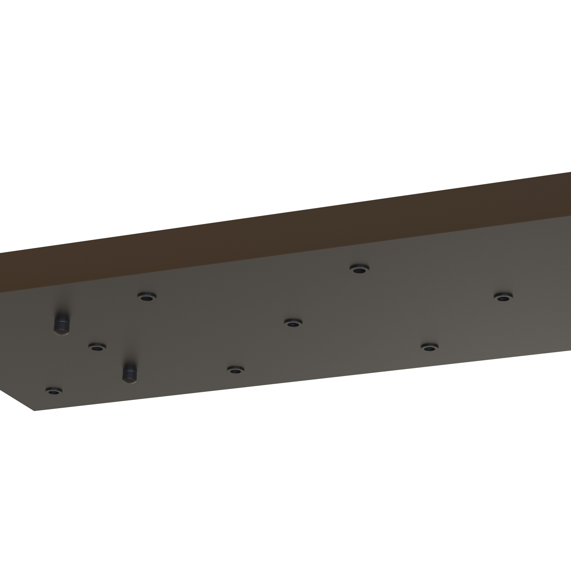 MODULAR LIGHT * PLATE RECTANGULAR 14L -  BLACK